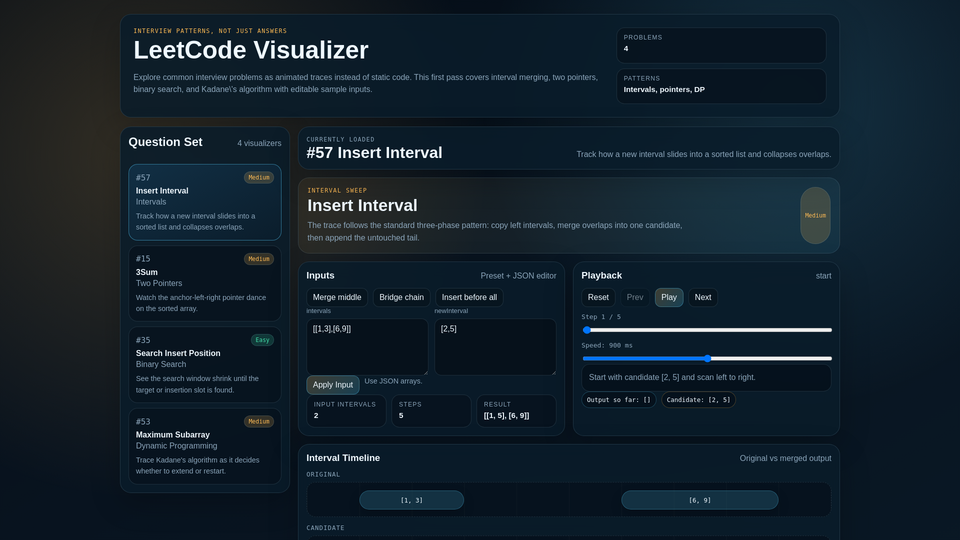 website screenshot of https://0labs-leetcode.pages.dev/