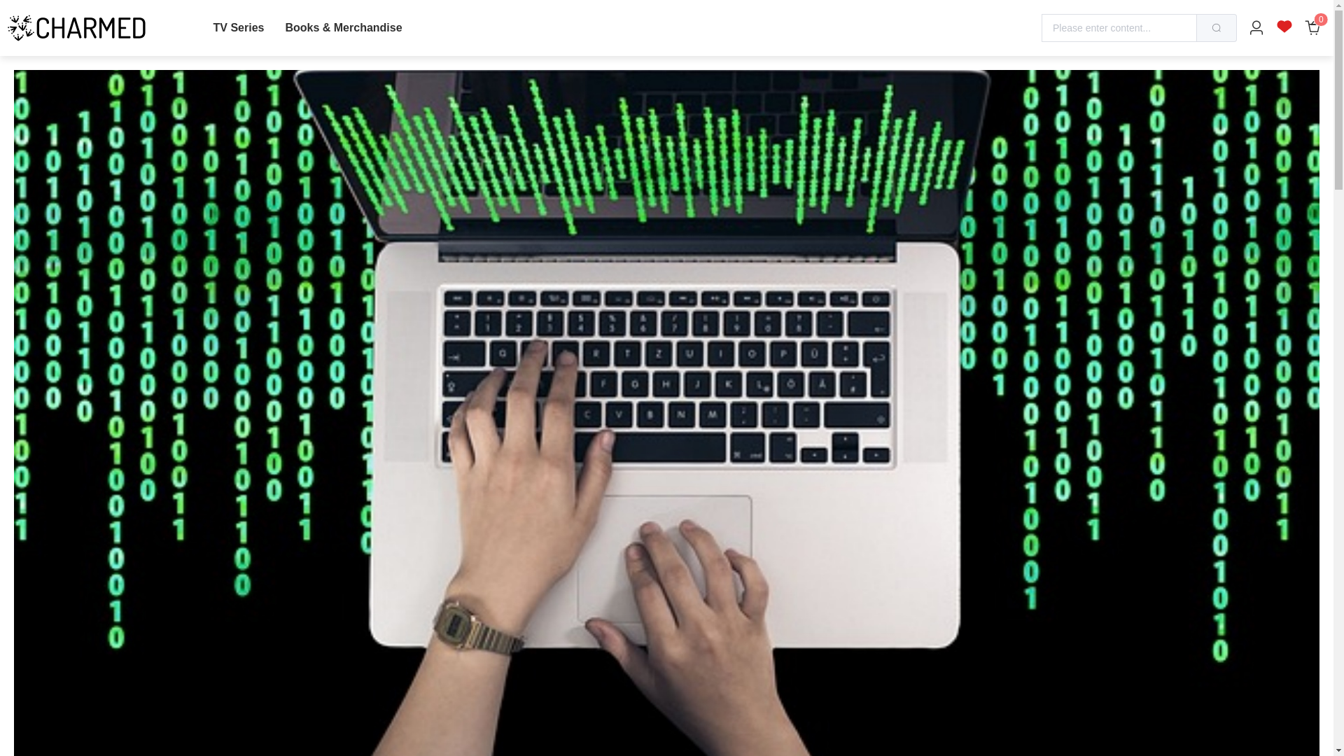 website screenshot of https://charmedonline.shop/