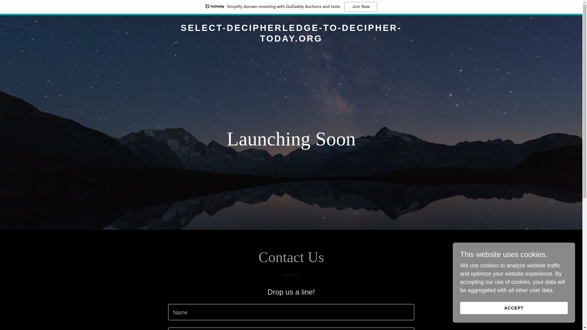 website screenshot of https://select-decipherledge-to-decipher-today.org/