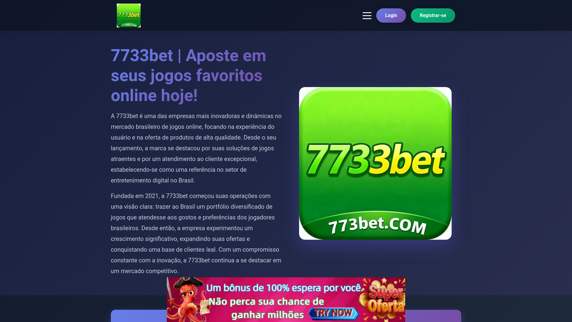 website screenshot of https://7733betsy.com/