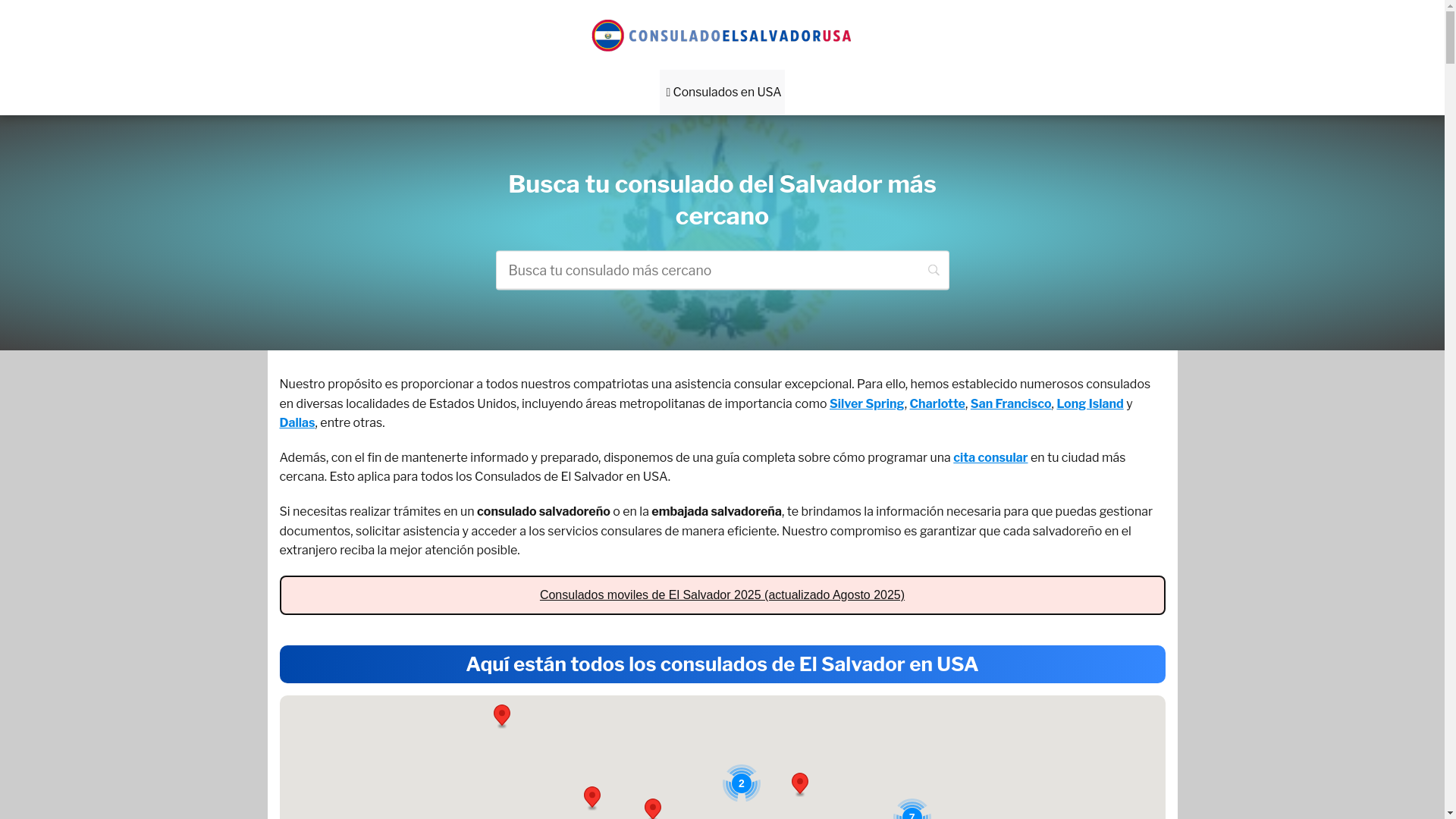 website screenshot of https://consulatesny.com/