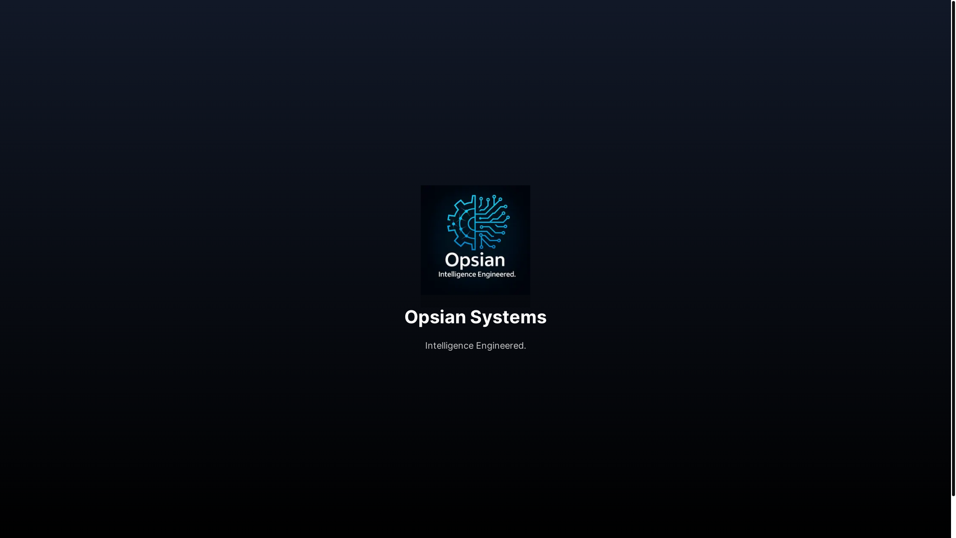 website screenshot of https://opsian.ai/