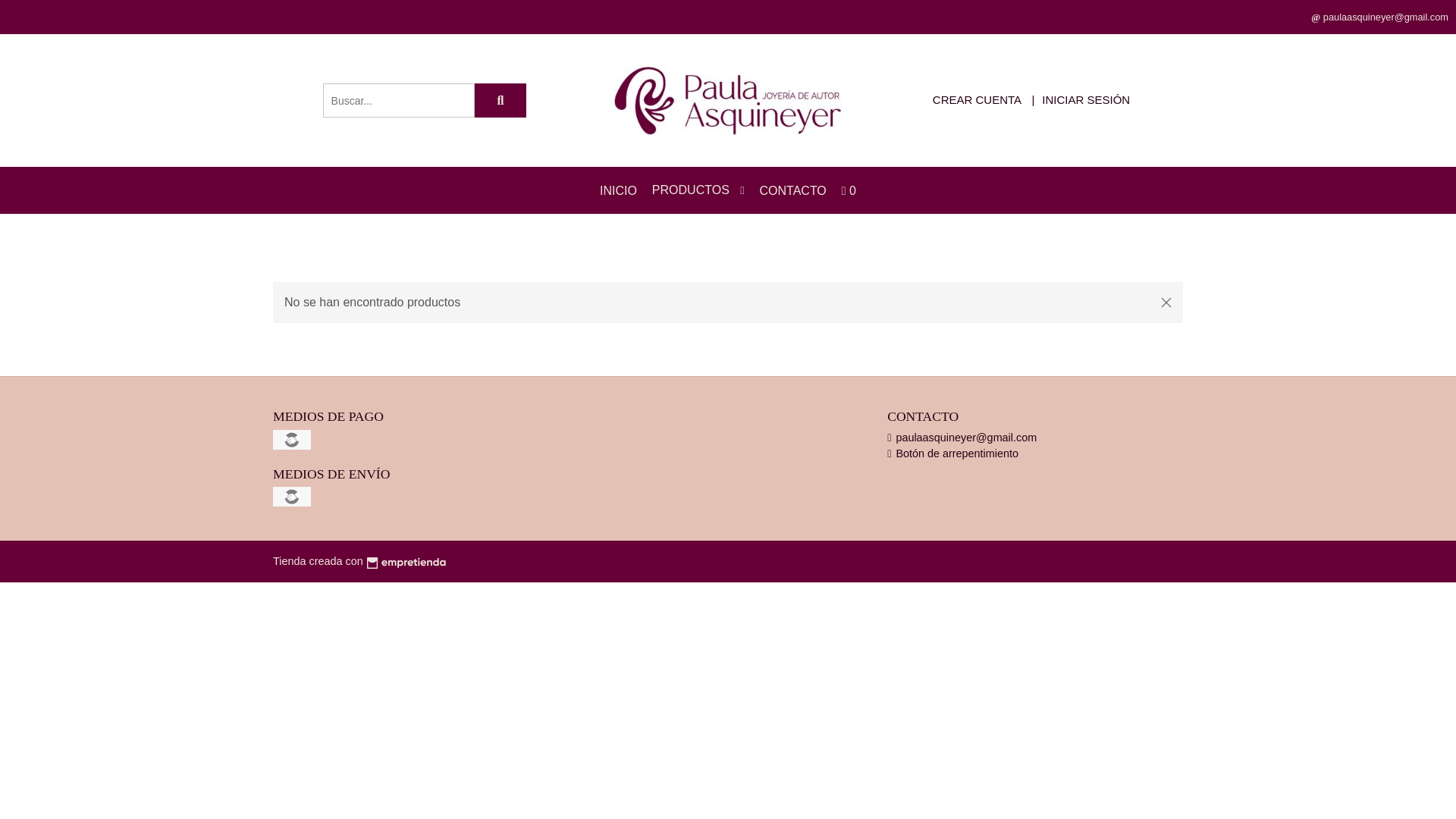 website screenshot of https://paulaasquineyer.com.ar/