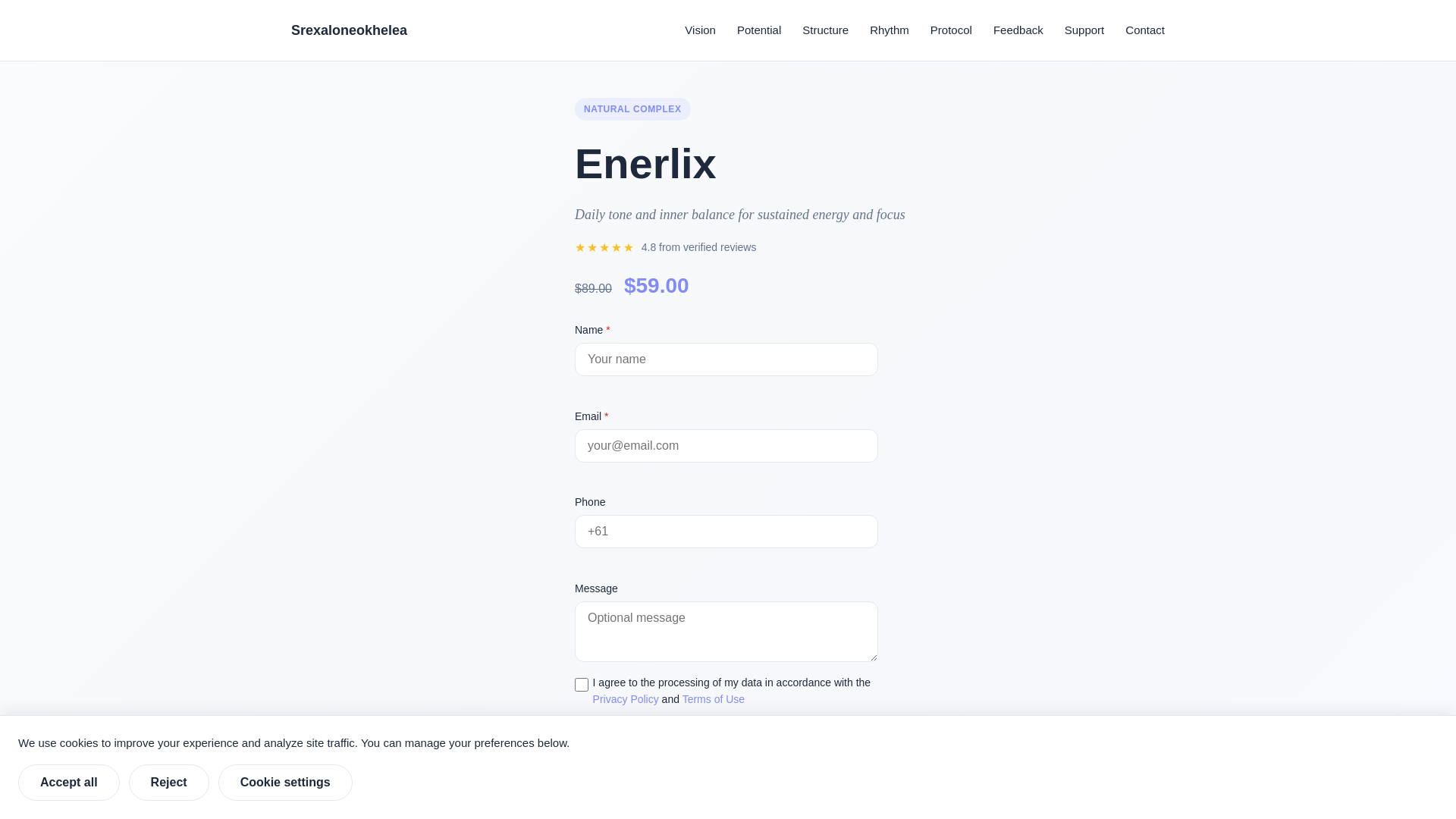 website screenshot of https://srexaloneokhelea.world/