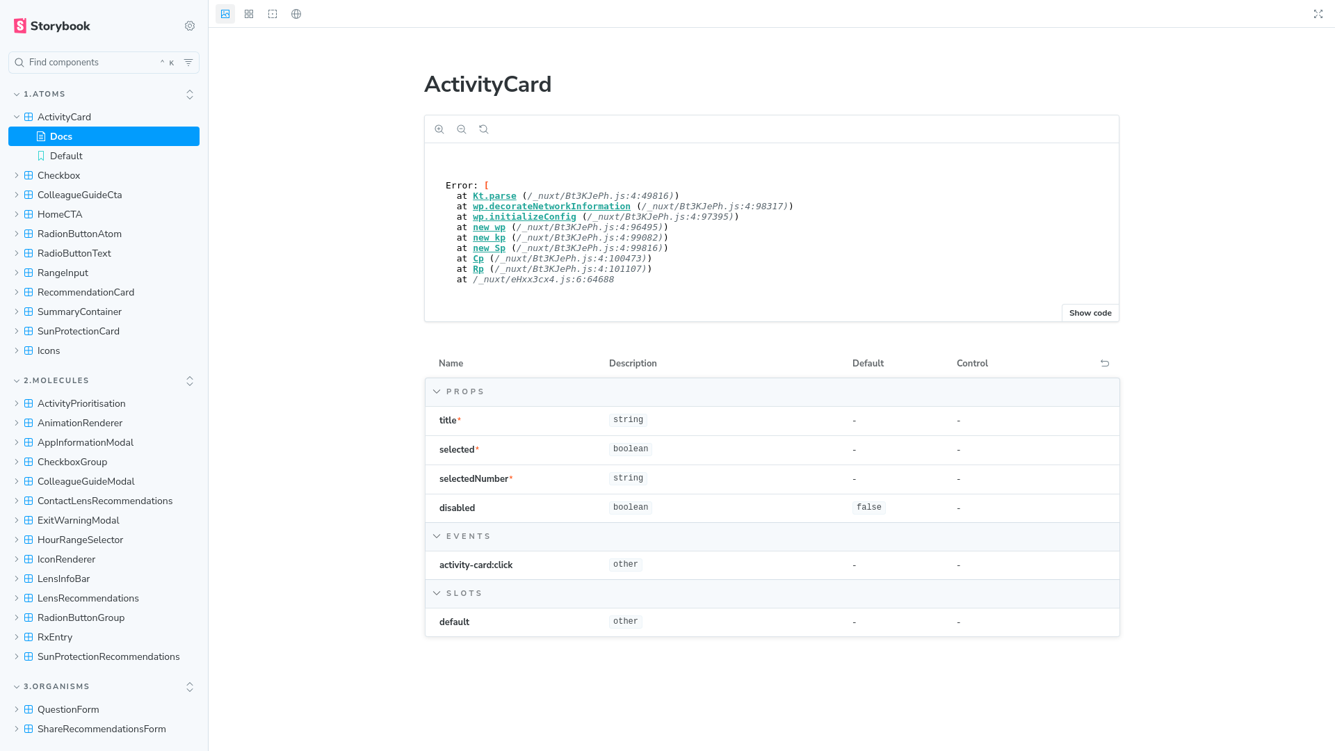 website screenshot of https://superselector-storybook-project-qa-westeurope-7kz.pages.dev/