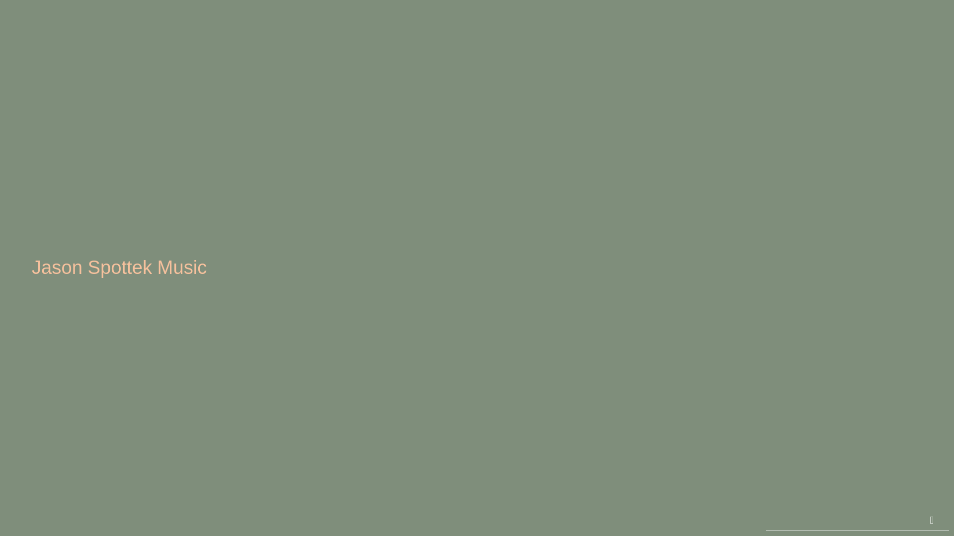 website screenshot of https://jasonspottekmusic.com/