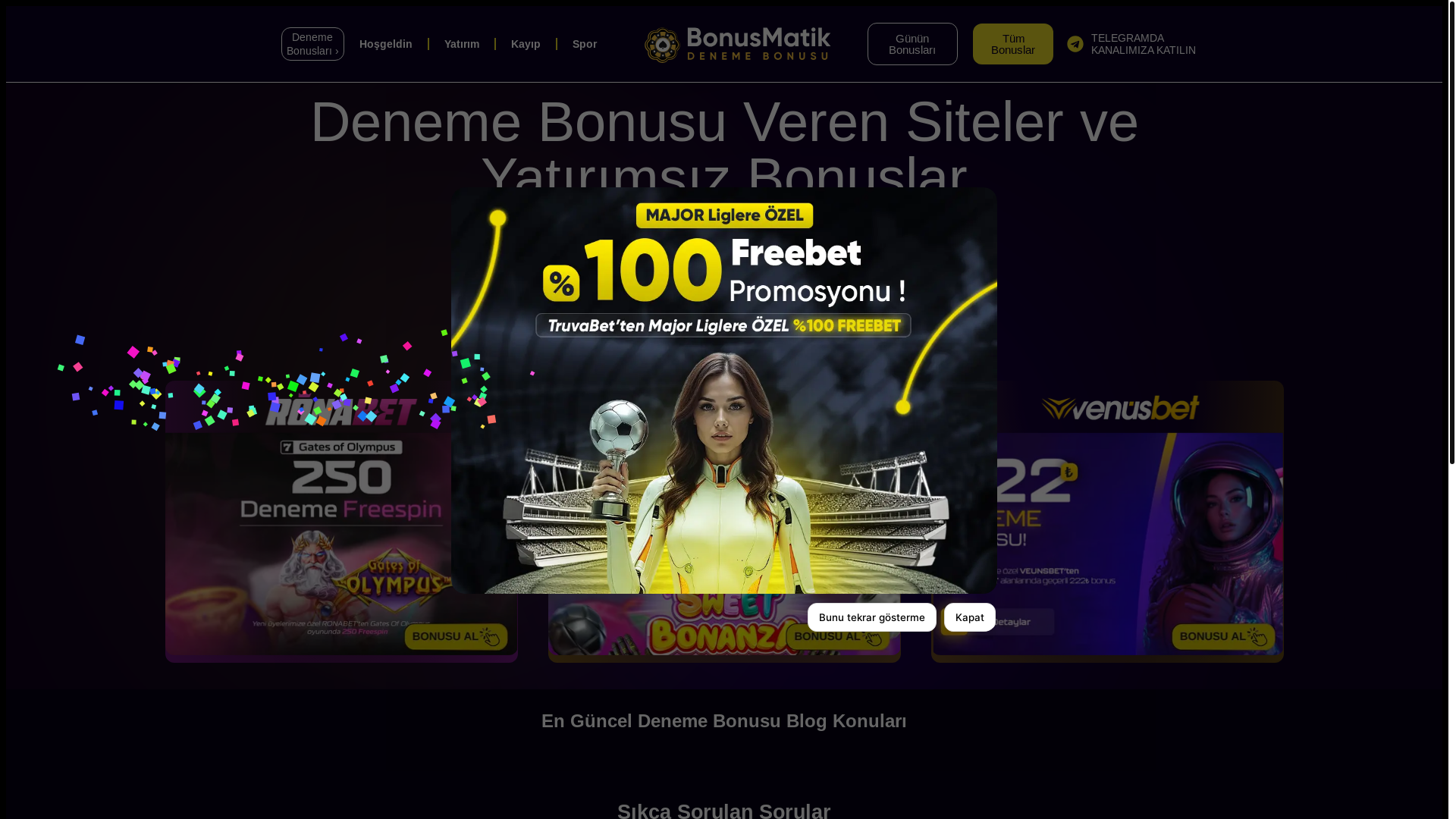 website screenshot of https://denemebonusuforumbahis.app/