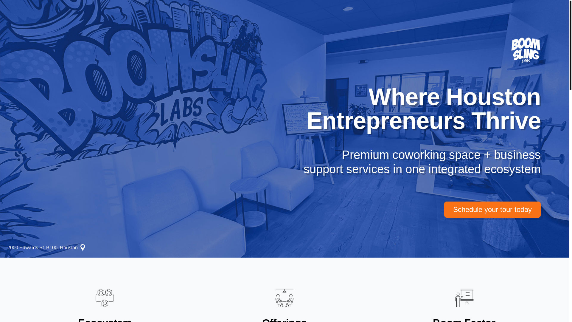 website screenshot of https://boomsling.pages.dev/