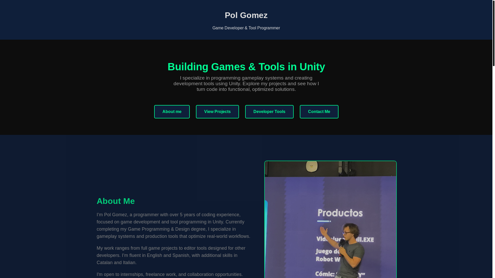 website screenshot of https://portfolio-site-dxi.pages.dev/