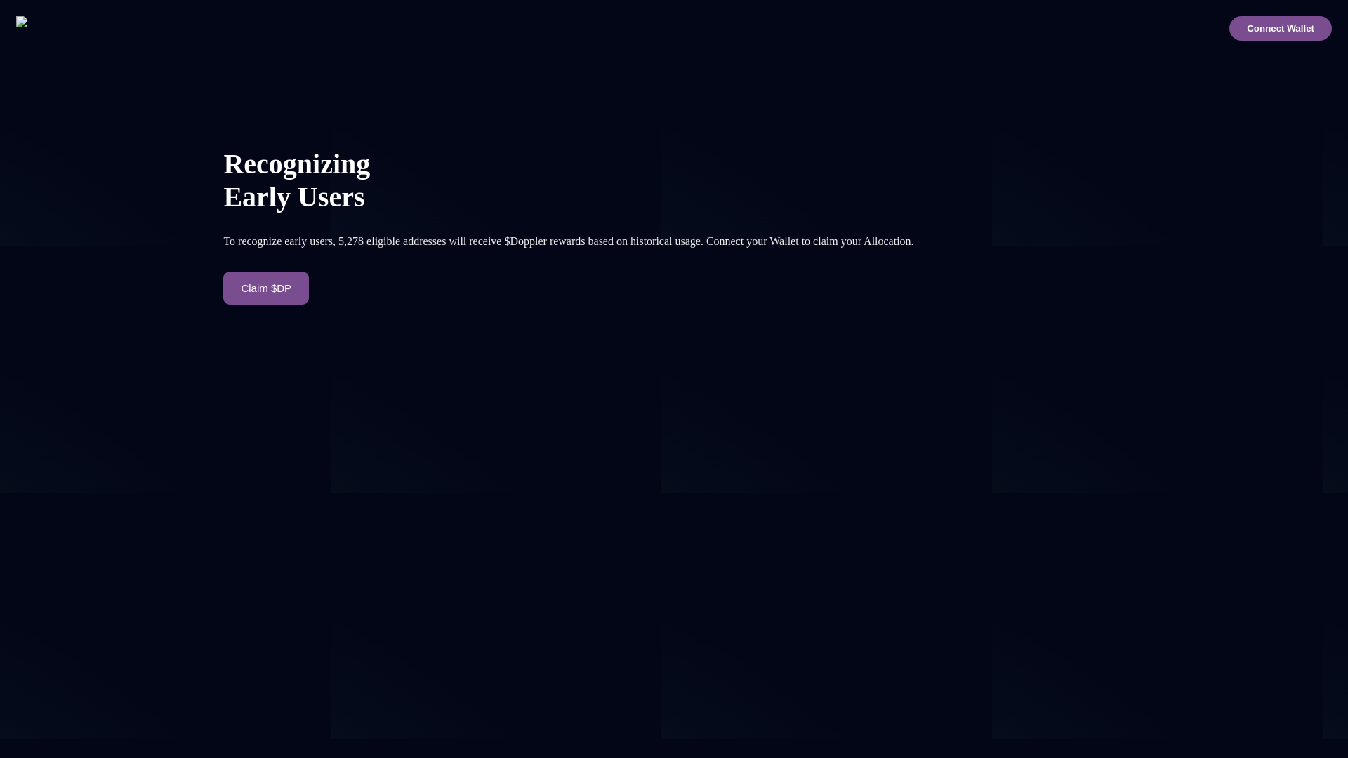 website screenshot of https://doppler-cbw.pages.dev