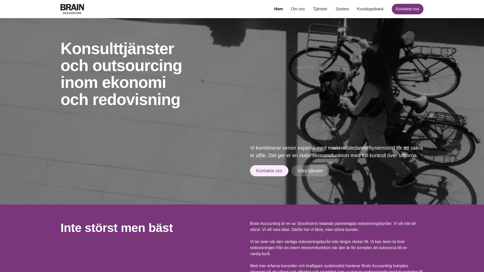 website screenshot of https://brain-accounting.com/