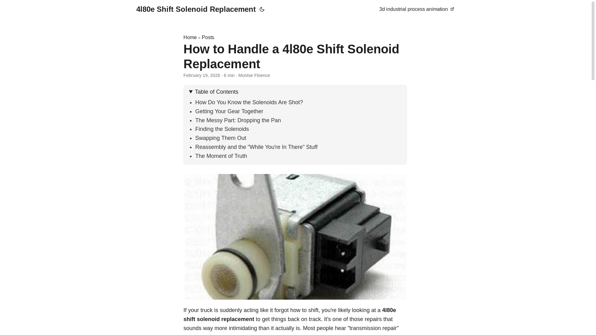 website screenshot of https://4l80e-shift-solenoid-replacement.pages.dev/