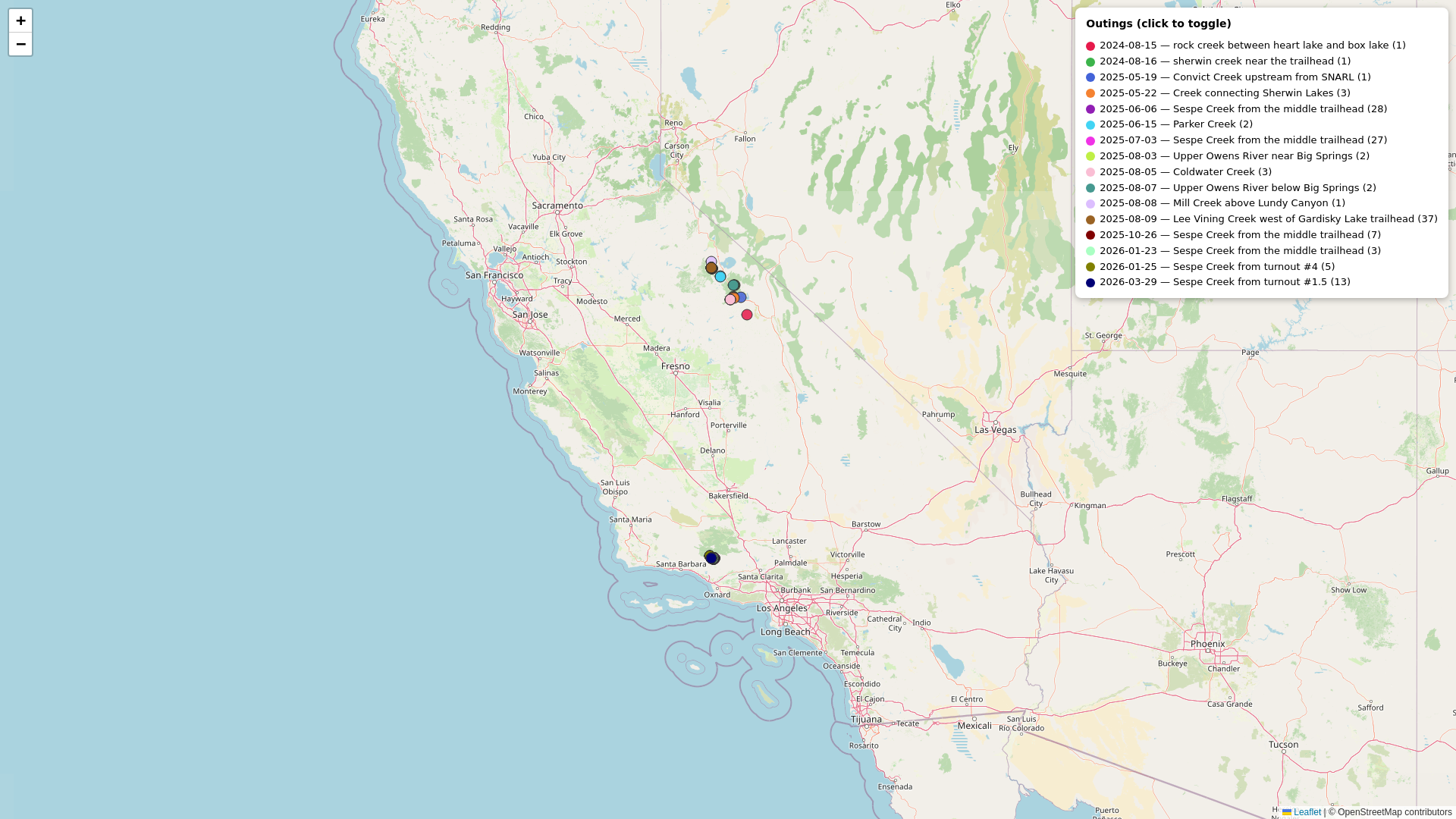 website screenshot of https://tenkara-fish-map.pages.dev/