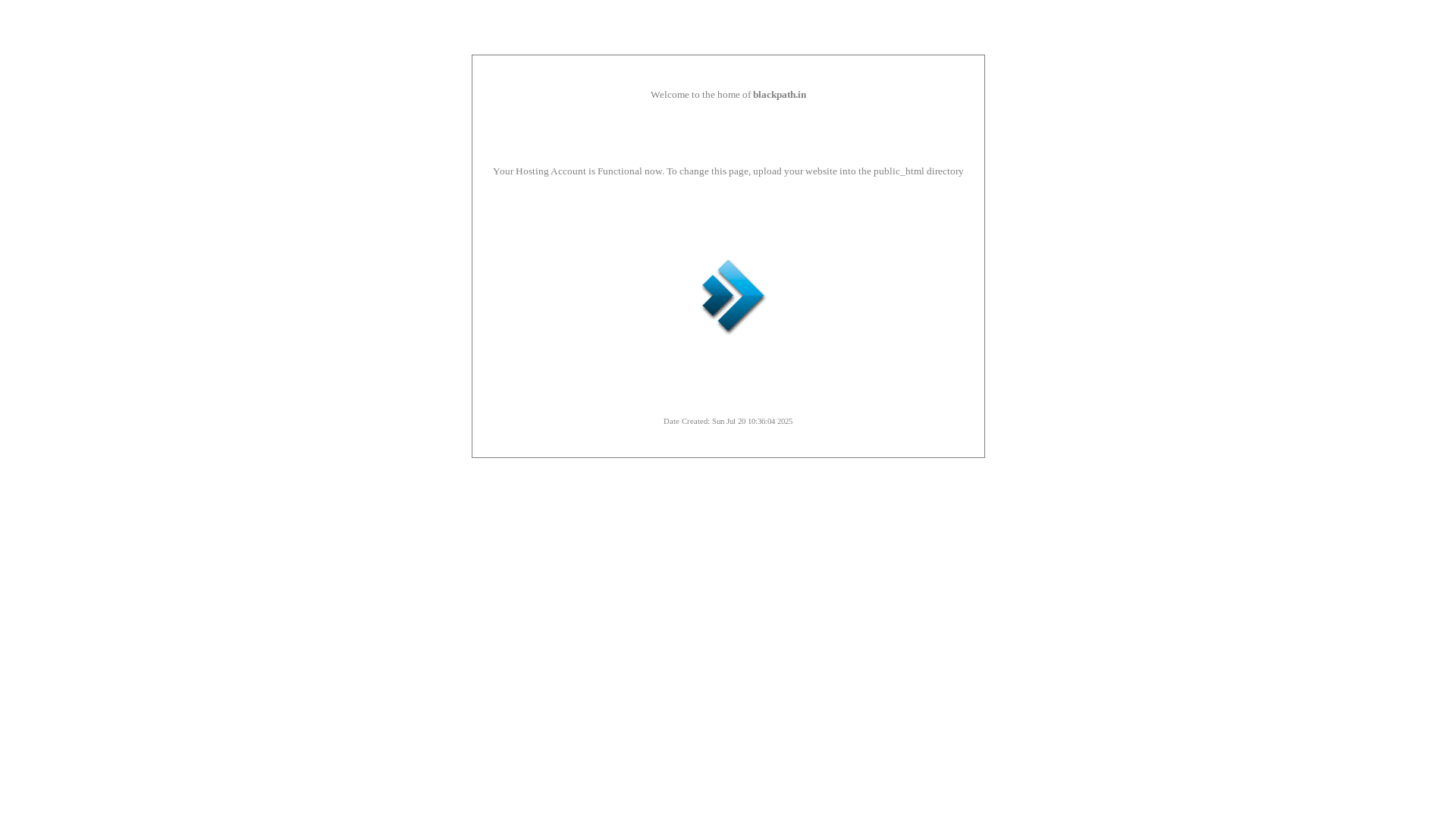 website screenshot of https://blackpath.in/