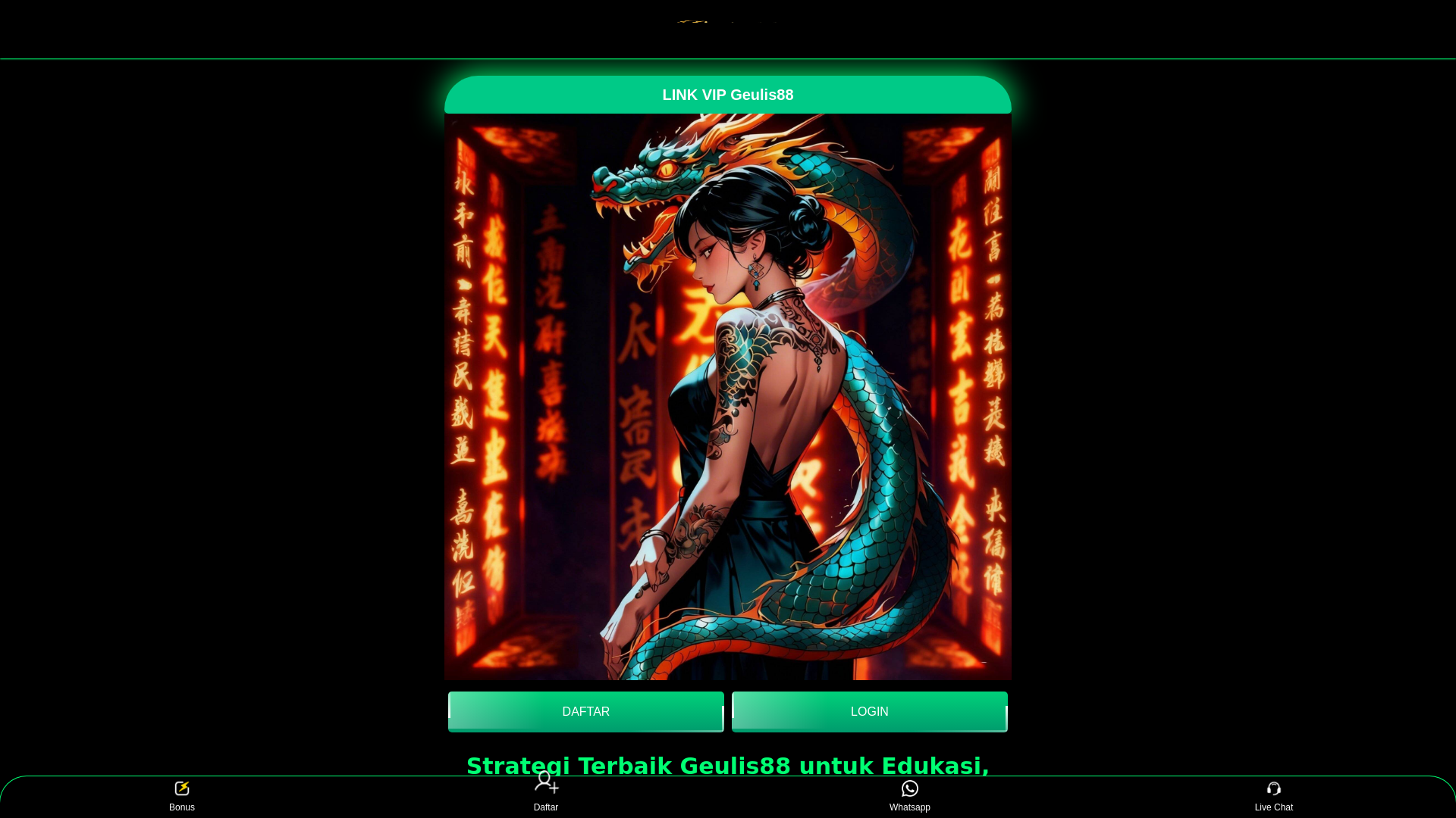 website screenshot of https://geulis88-wasington.pages.dev/