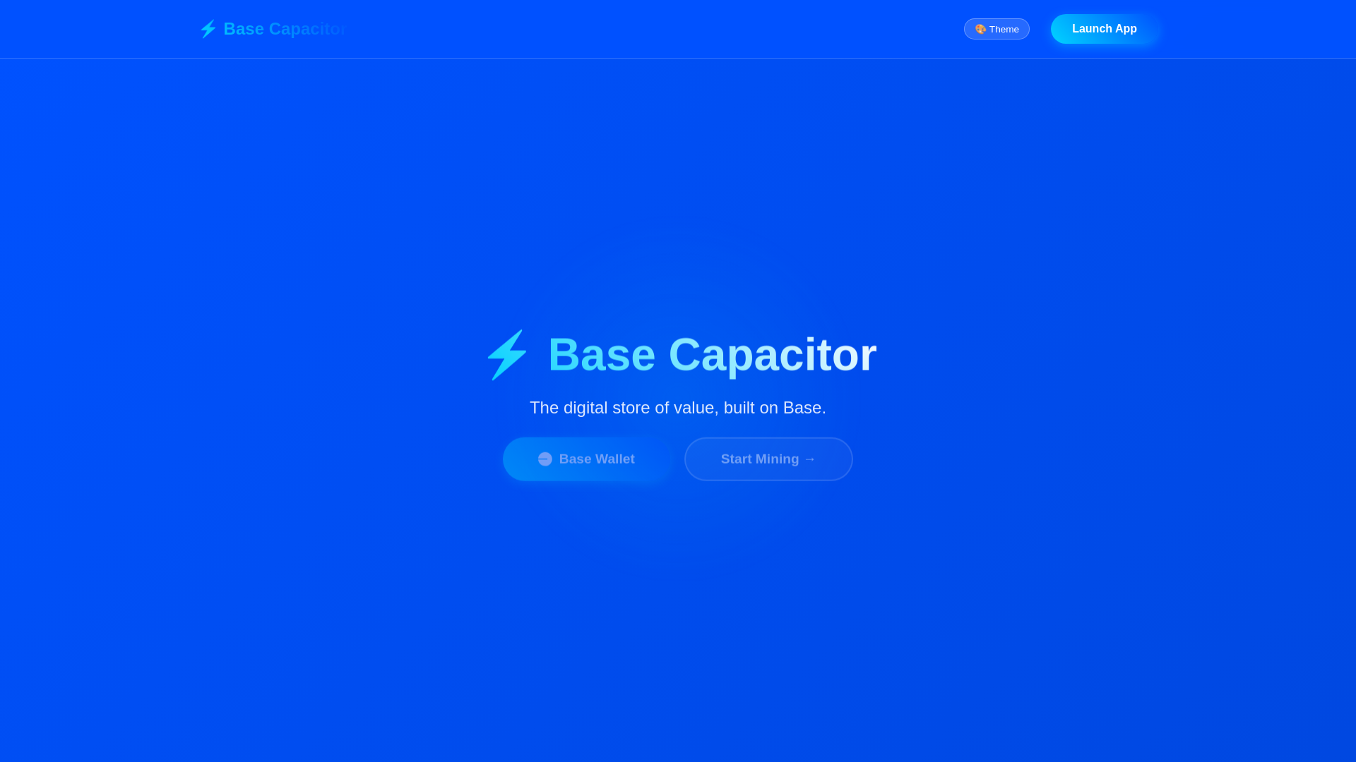 website screenshot of https://basecapmobile.pages.dev/