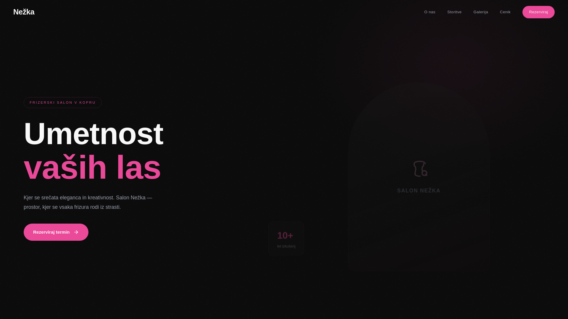 website screenshot of https://frizerski-salon-nezka-koper.pages.dev/