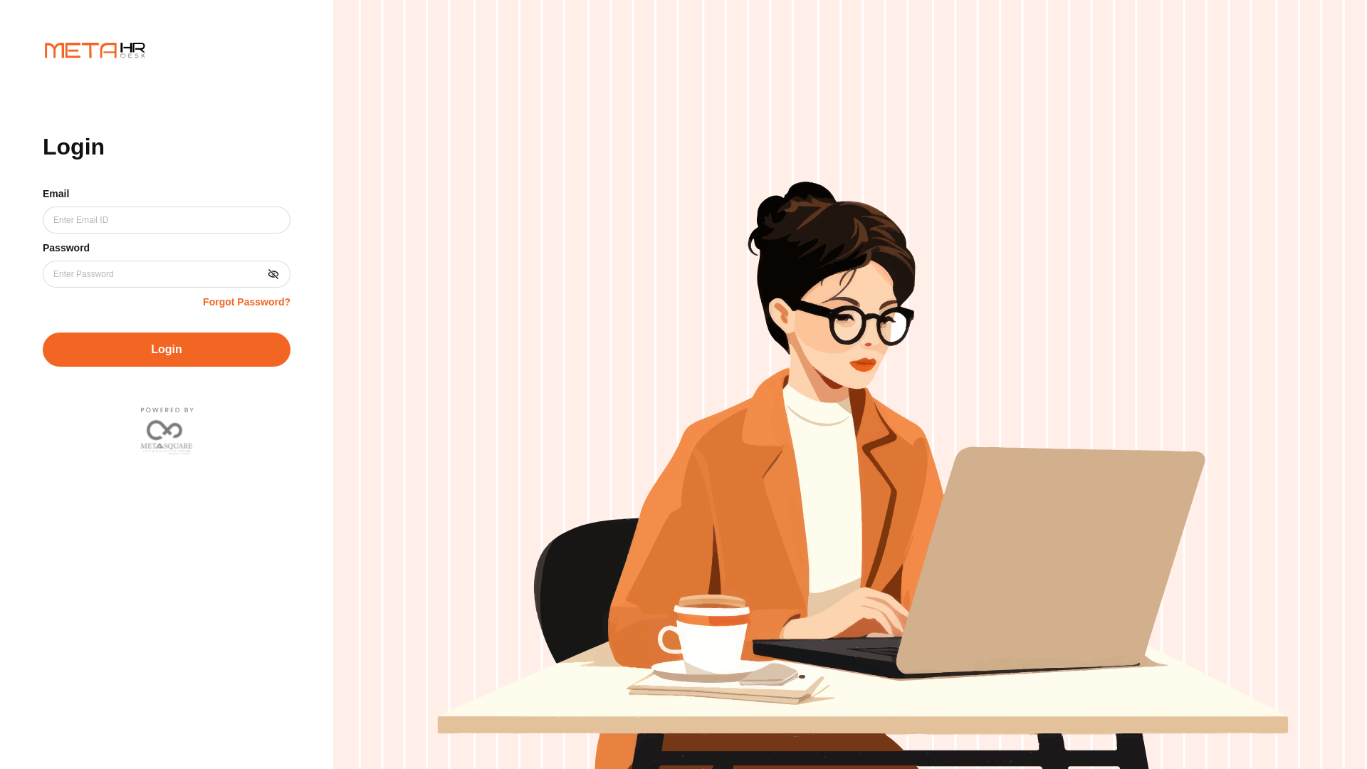 website screenshot of https://metahrdesk-product-test.pages.dev/