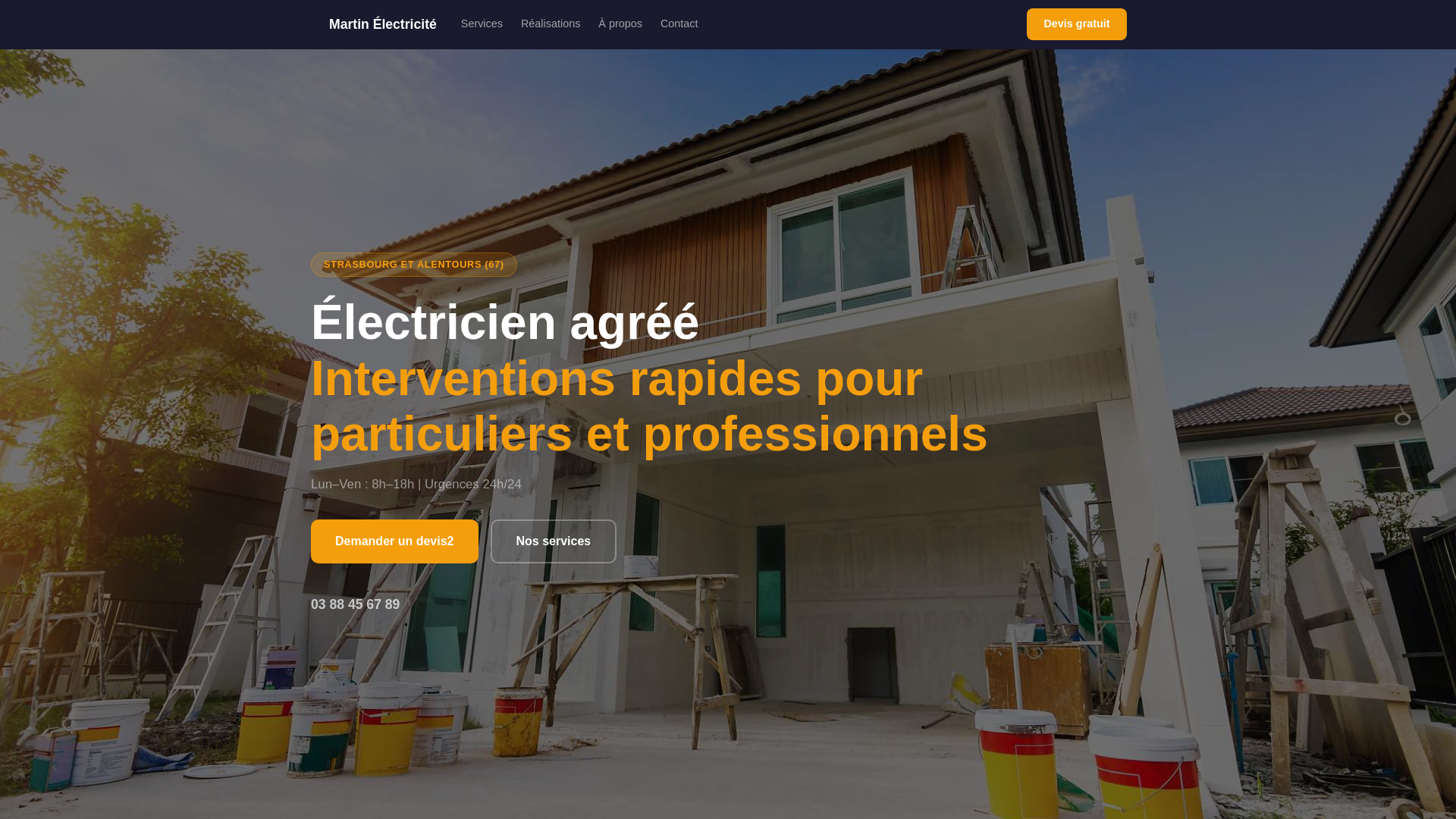 website screenshot of https://elec-martin1.pages.dev/