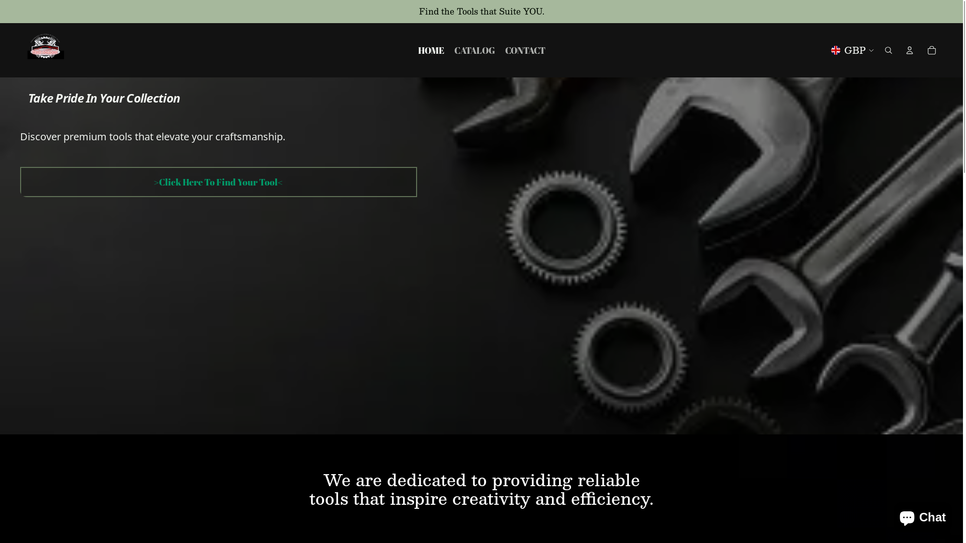 website screenshot of https://truetorquetools.store/