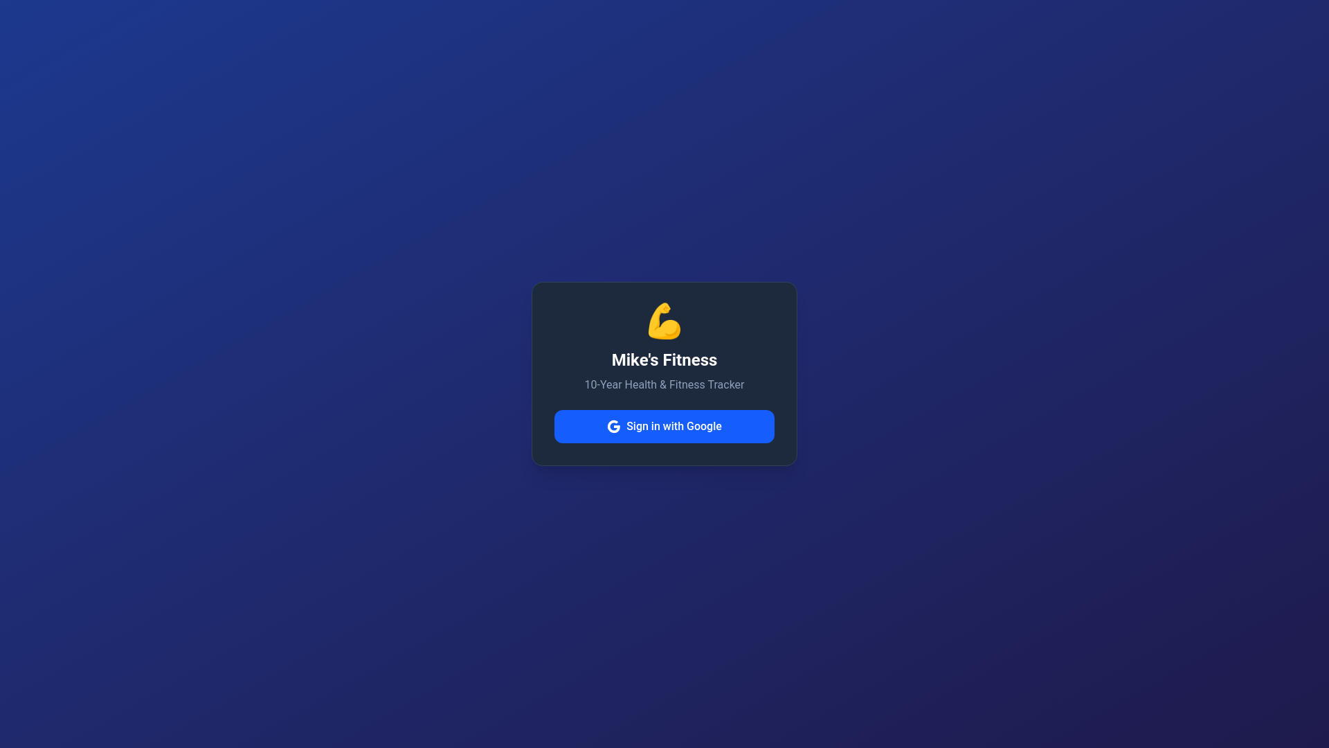 website screenshot of https://mikesfitness.app