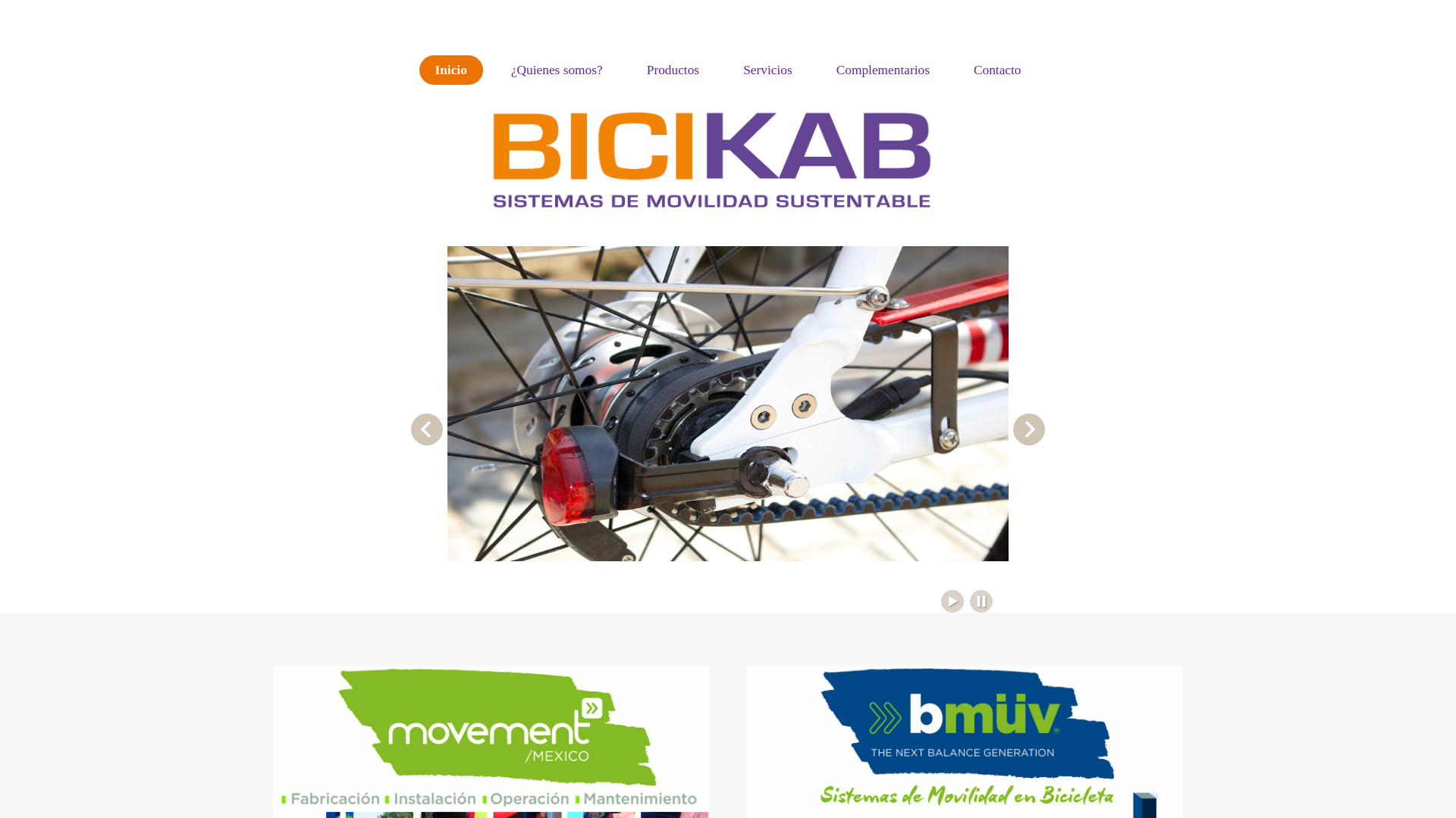 website screenshot of https://ensbcs.edu.mx/