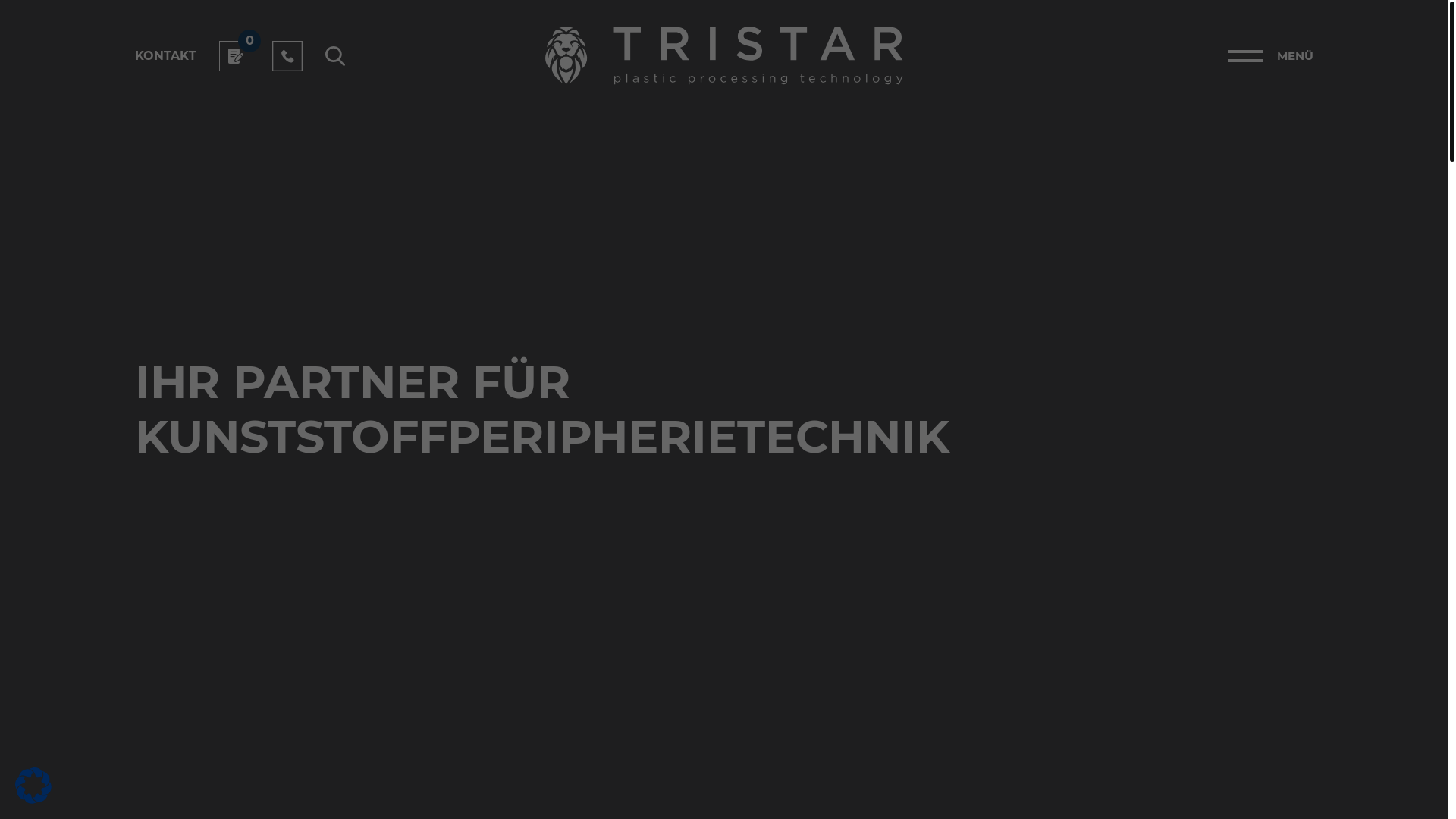 website screenshot of https://tristartechnik.de/