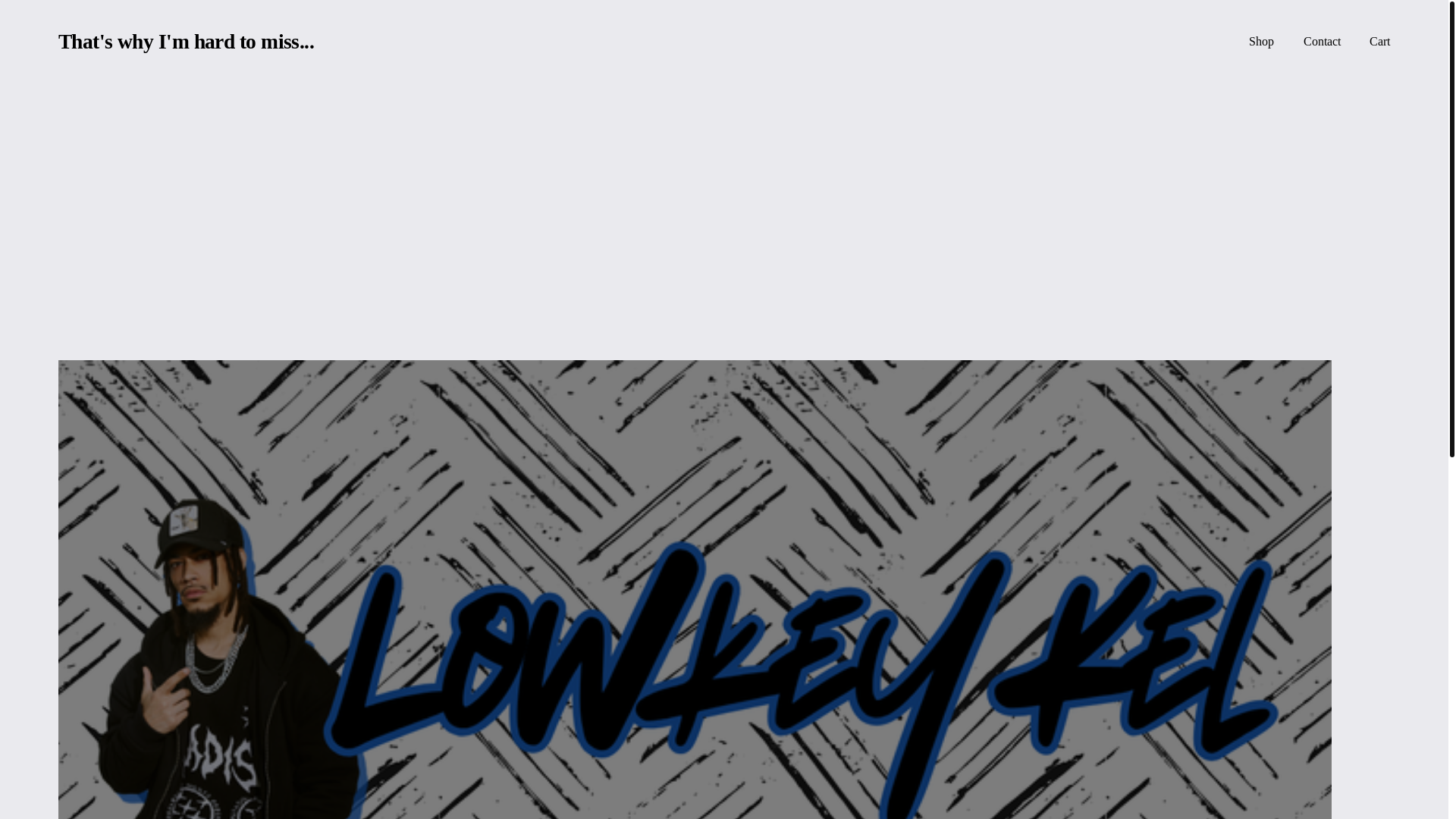 website screenshot of https://lowkeykel.com/