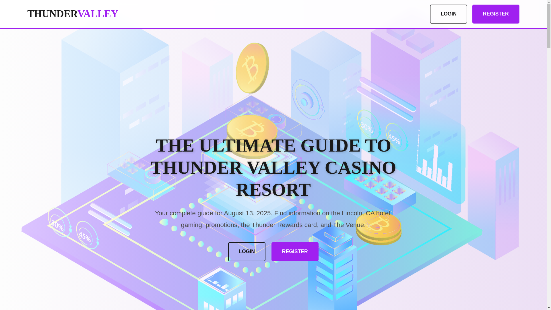 website screenshot of https://thundervalleycasino.lol/