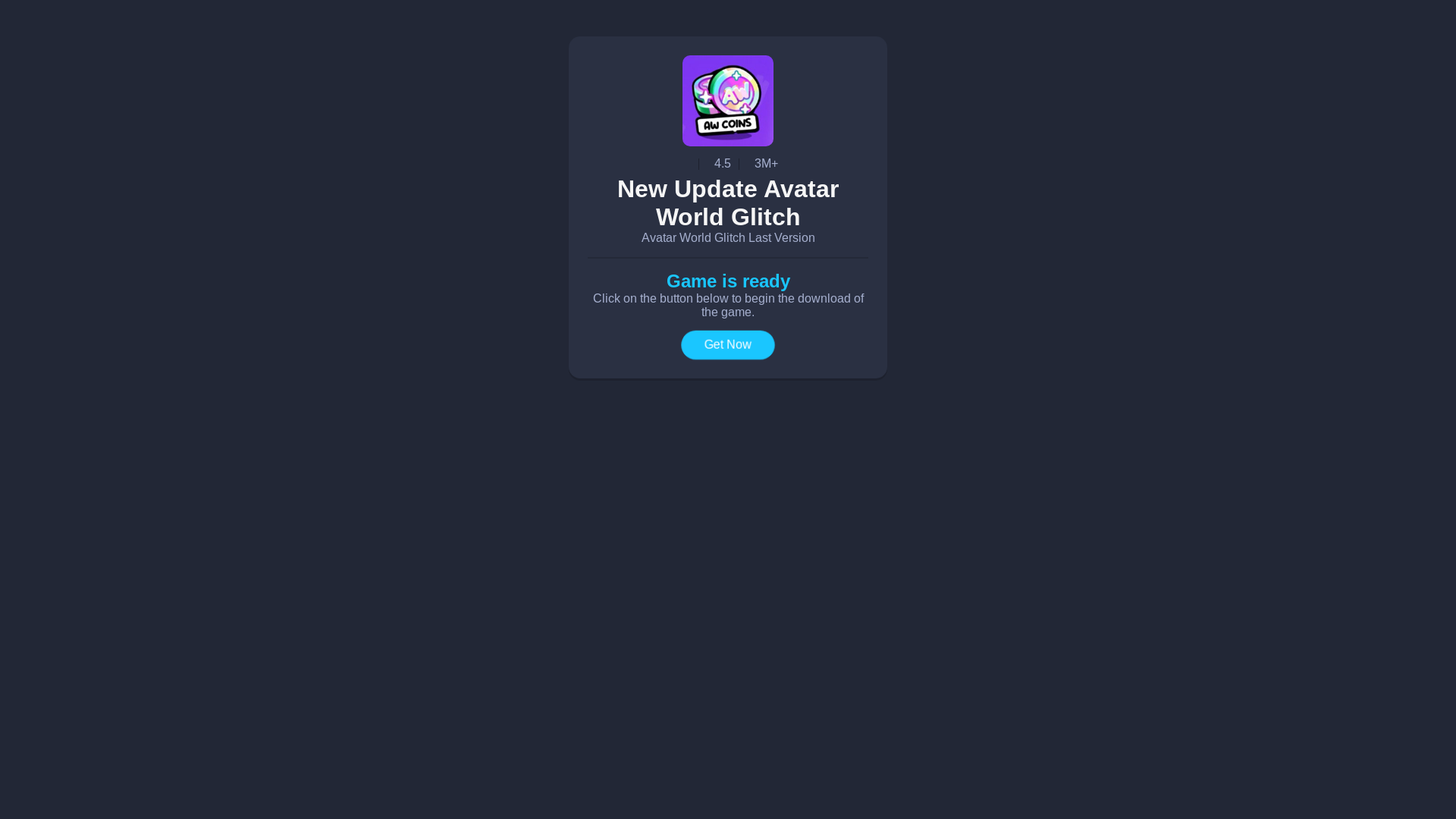 website screenshot of https://avatargli.pages.dev/