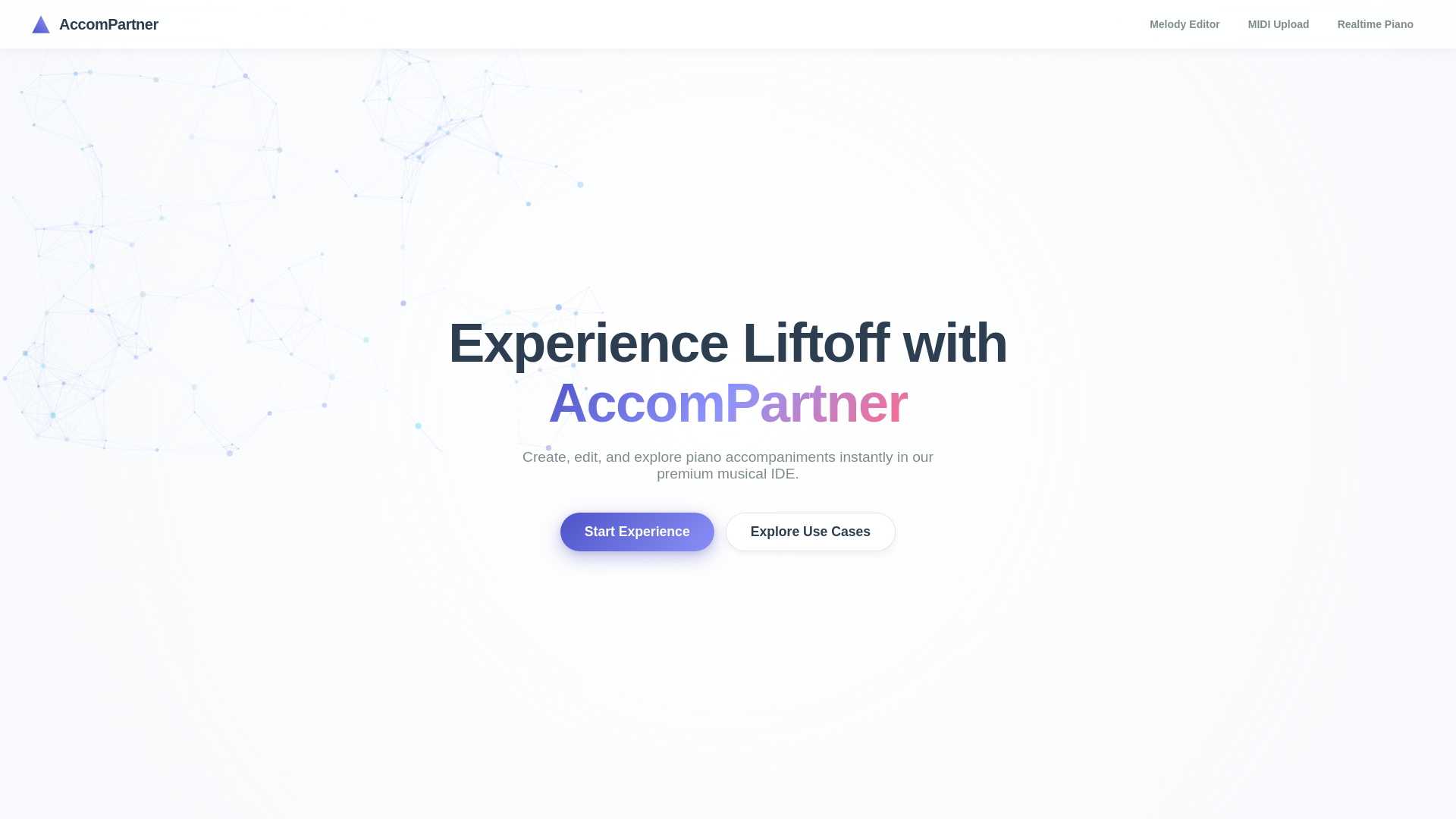 website screenshot of https://accompartner.dev/
