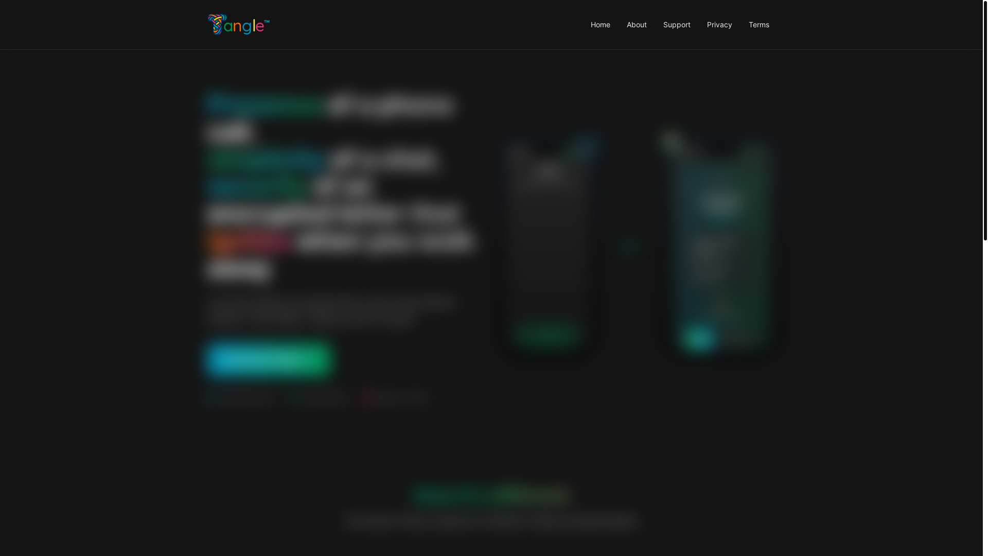 website screenshot of https://tangleweb.pages.dev/