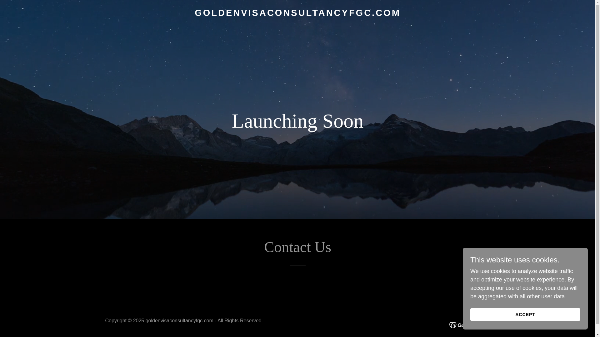 website screenshot of https://goldenvisaconsultancyfgc.com/