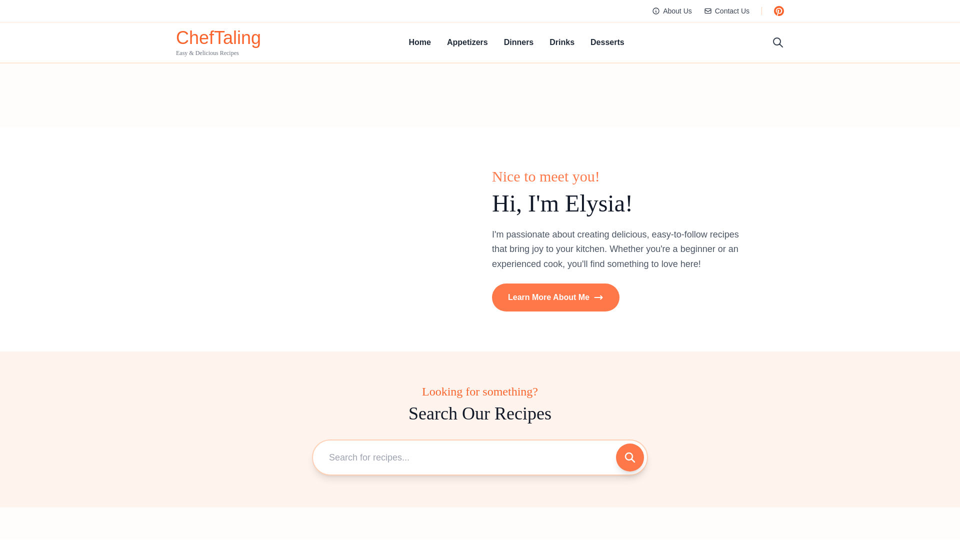 website screenshot of https://bitesizedheaven.pages.dev/