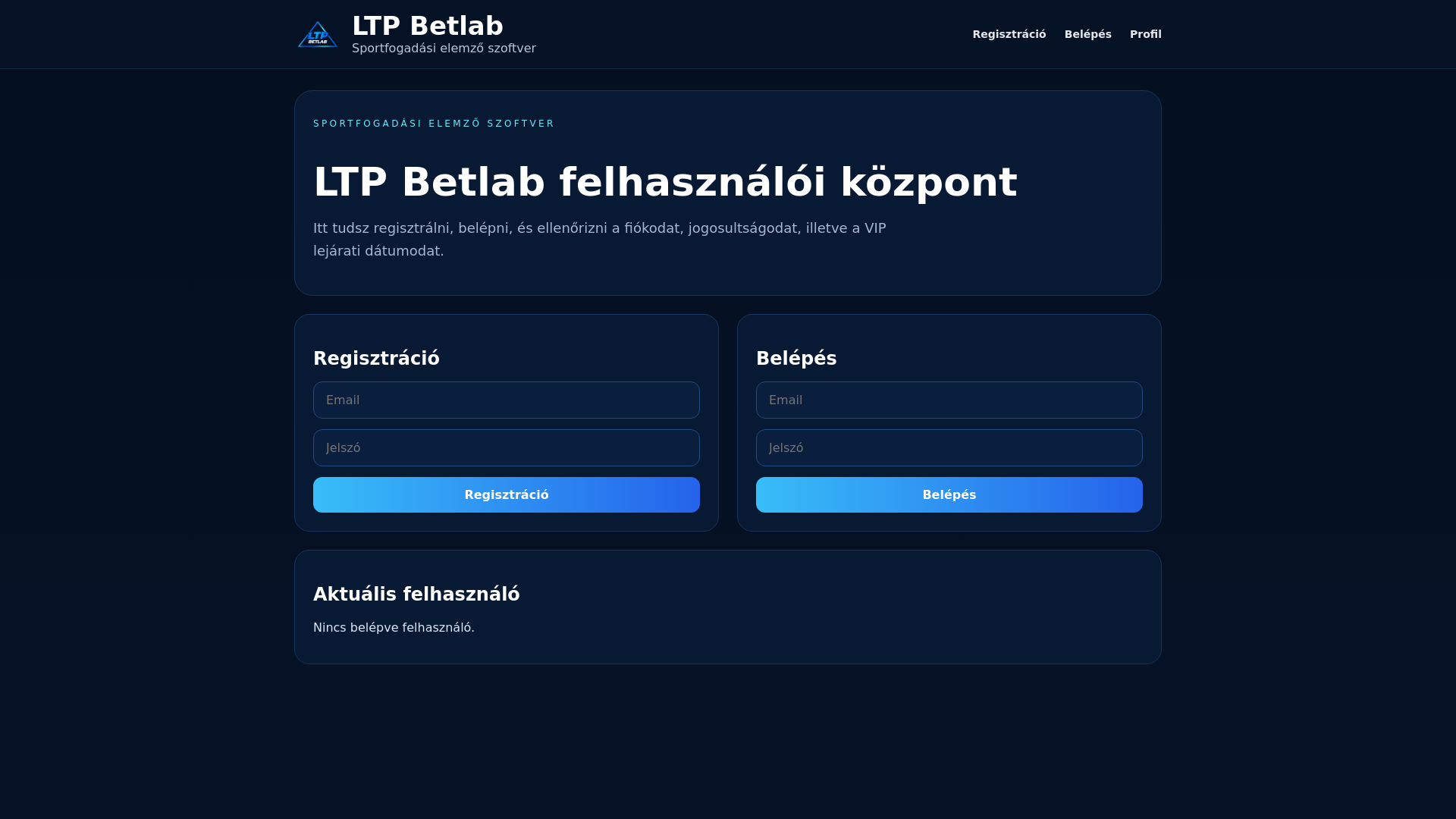 website screenshot of https://ltpbetlab.hu/