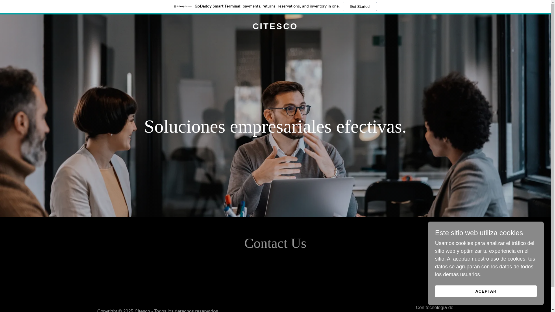 website screenshot of https://citesco.com/