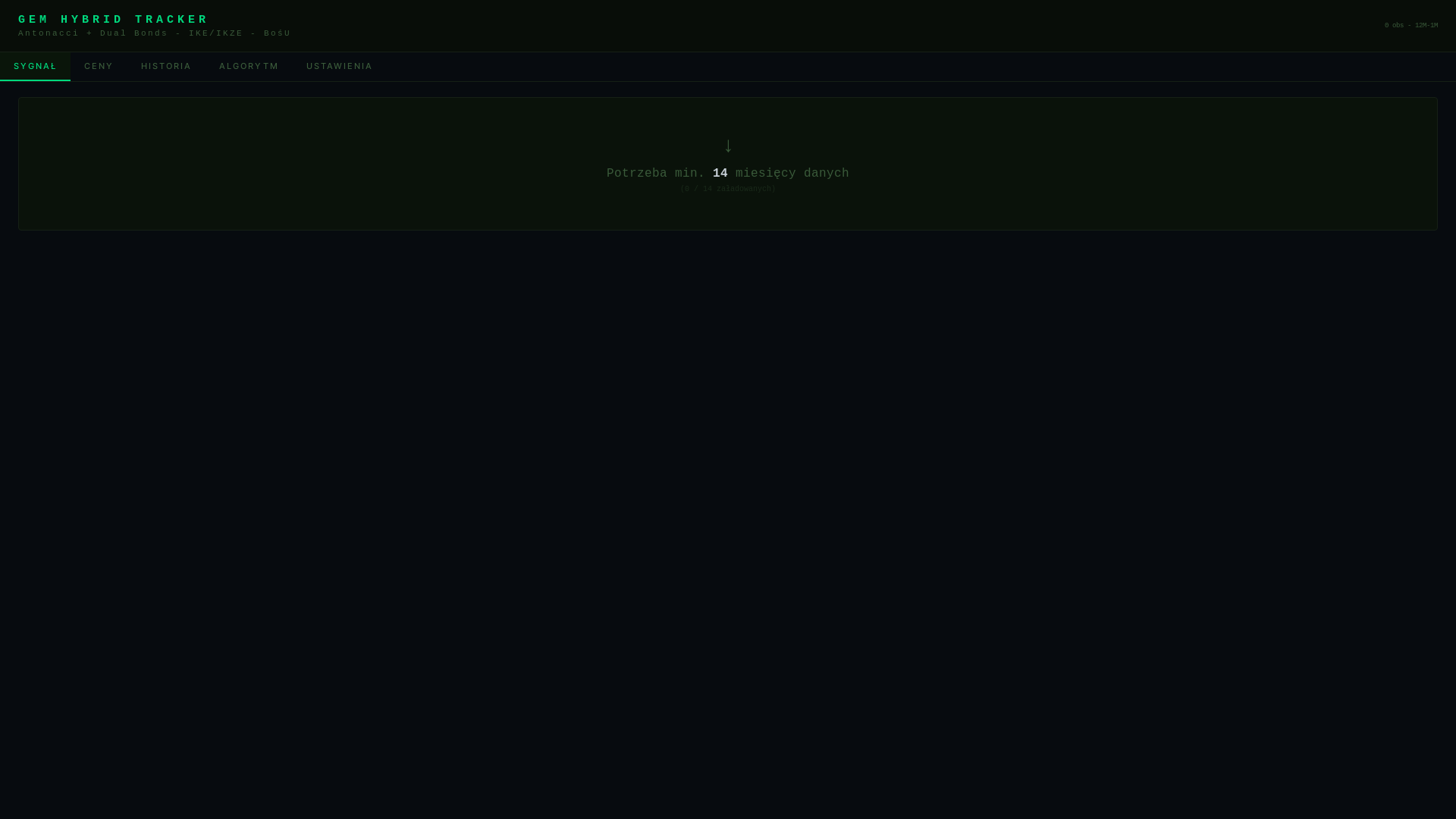 website screenshot of https://gem-tracker.pages.dev/