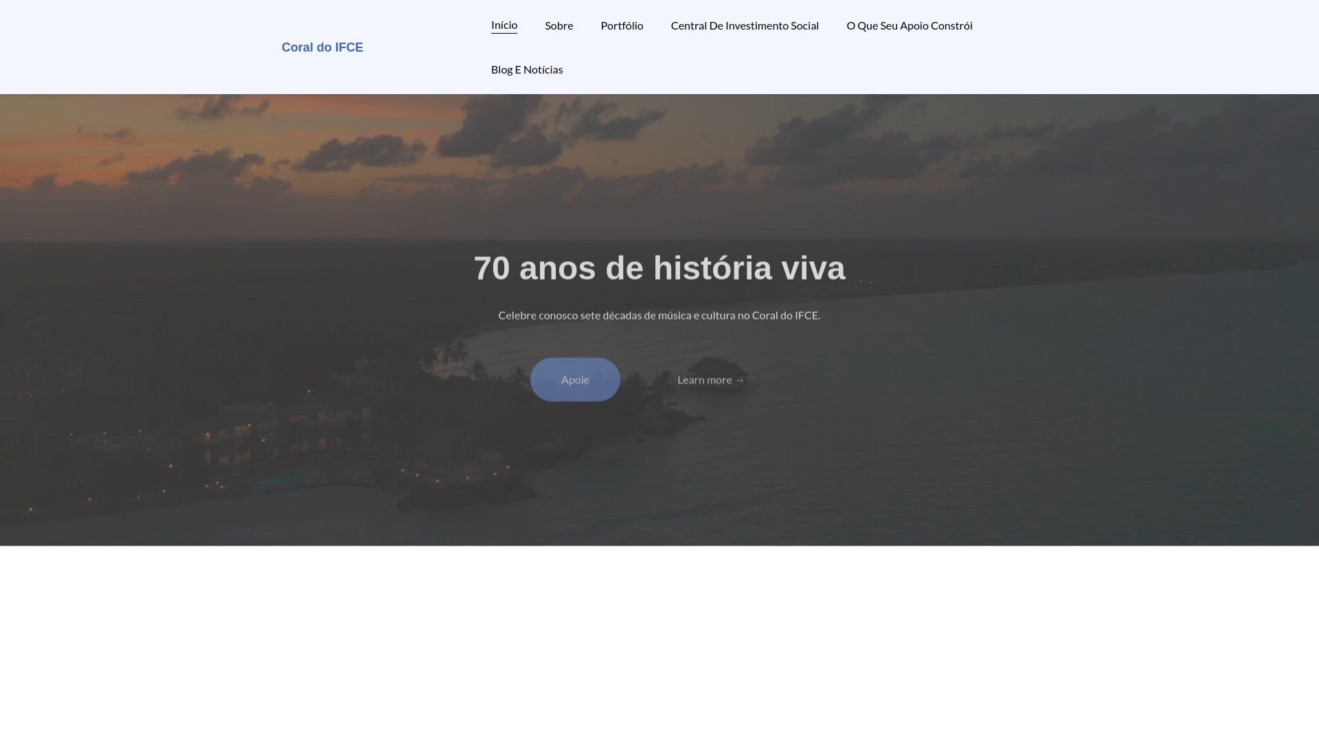 website screenshot of https://coraldoifce.com/