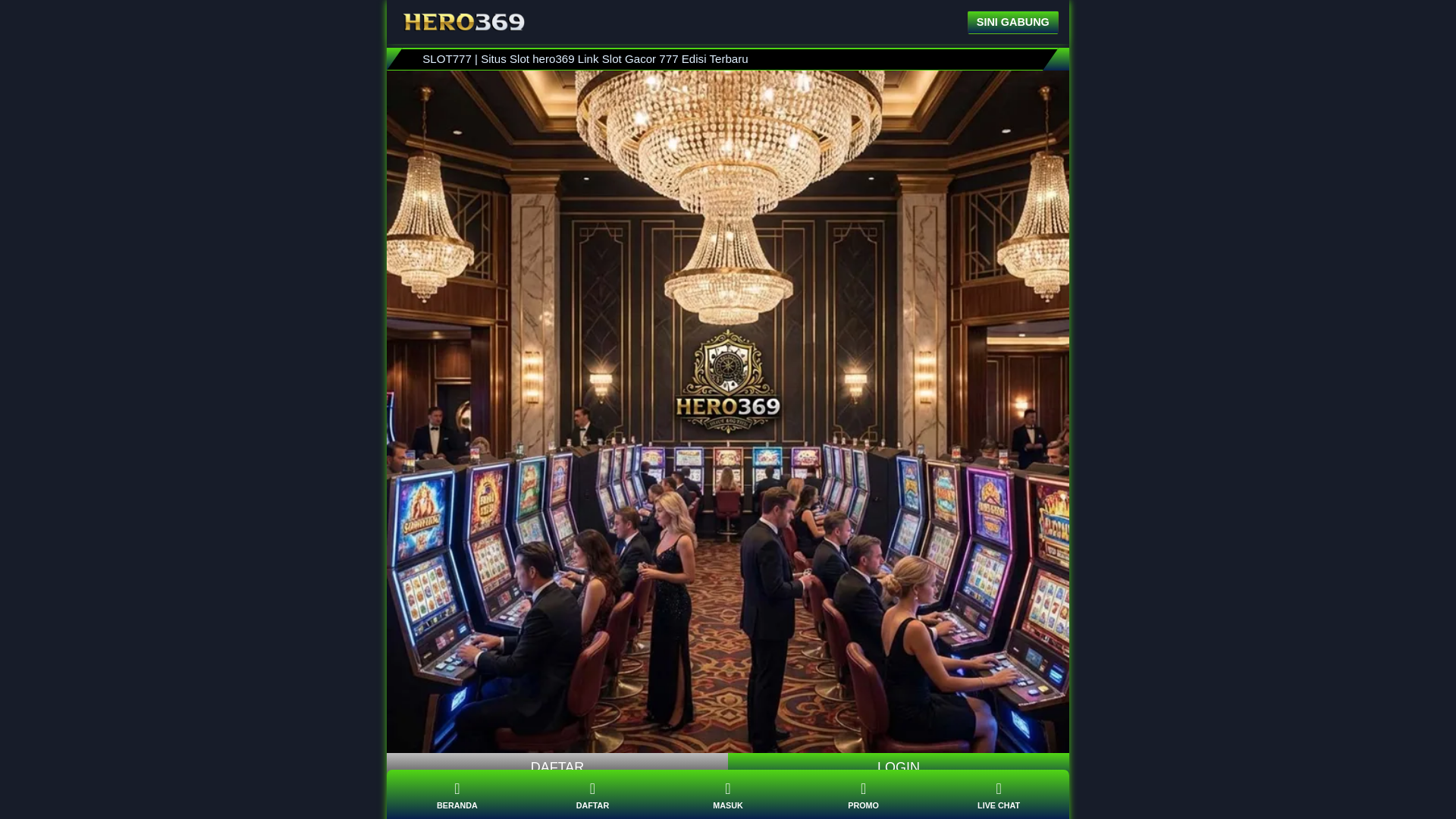 website screenshot of https://slotqris-online.pages.dev/