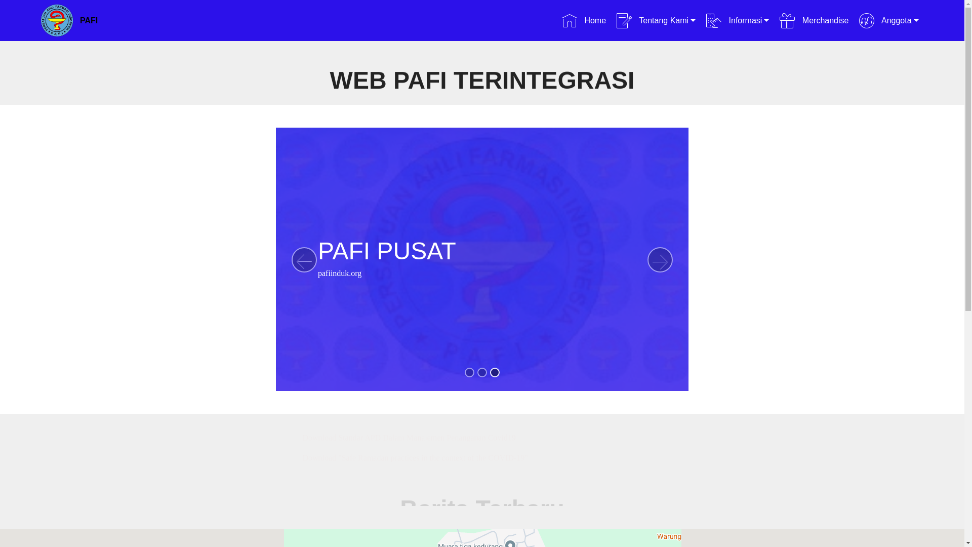 website screenshot of https://pafi-kedurang-org.pages.dev/