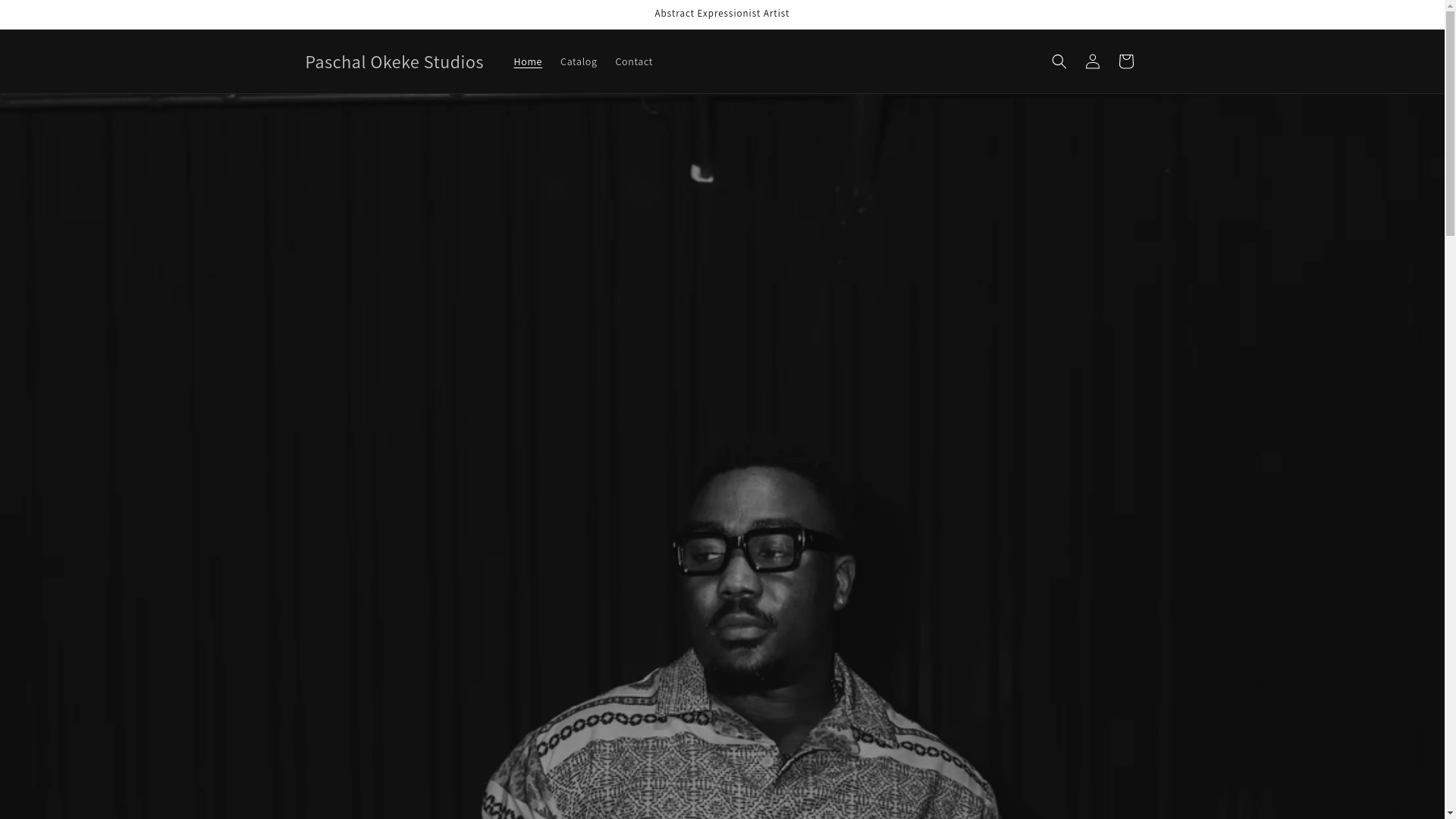 website screenshot of https://paschalokekestudios.com/