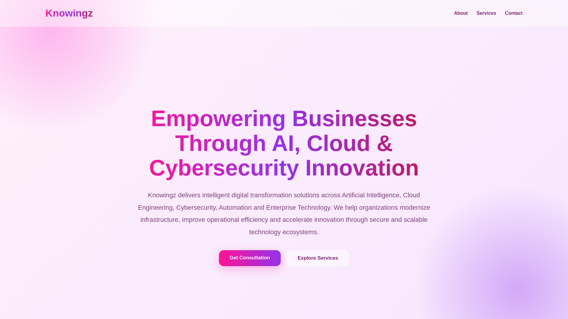 website screenshot of https://knowingz1.pages.dev/