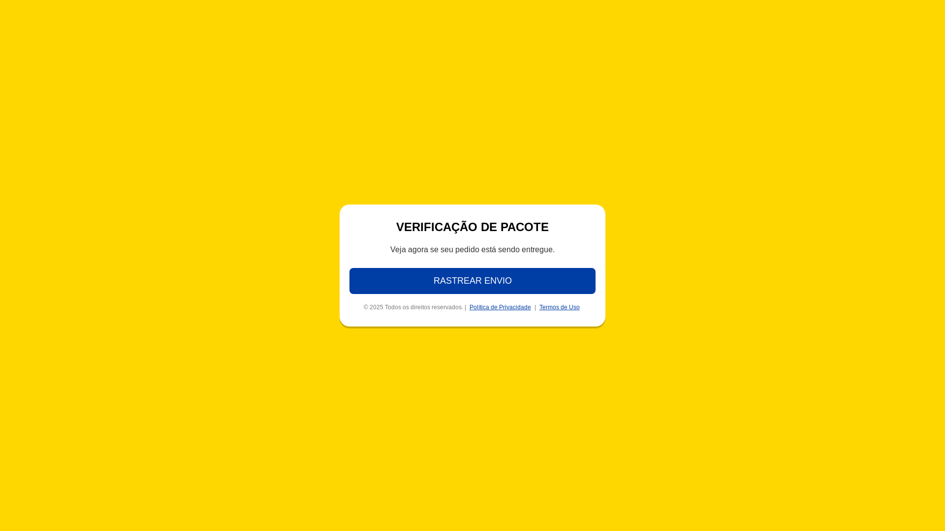 website screenshot of https://progressopacoteexecutando.online/