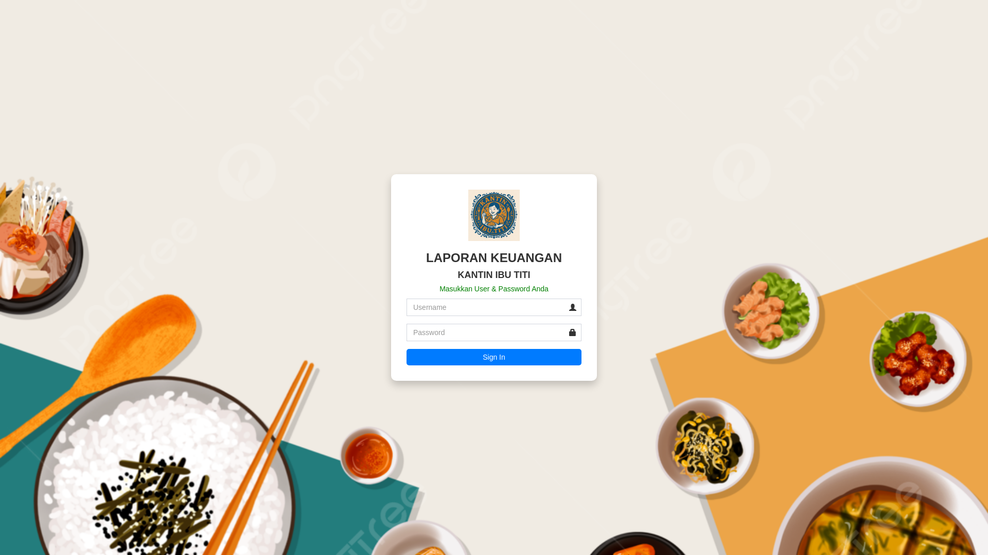 website screenshot of https://kantinbutiti.my.id/