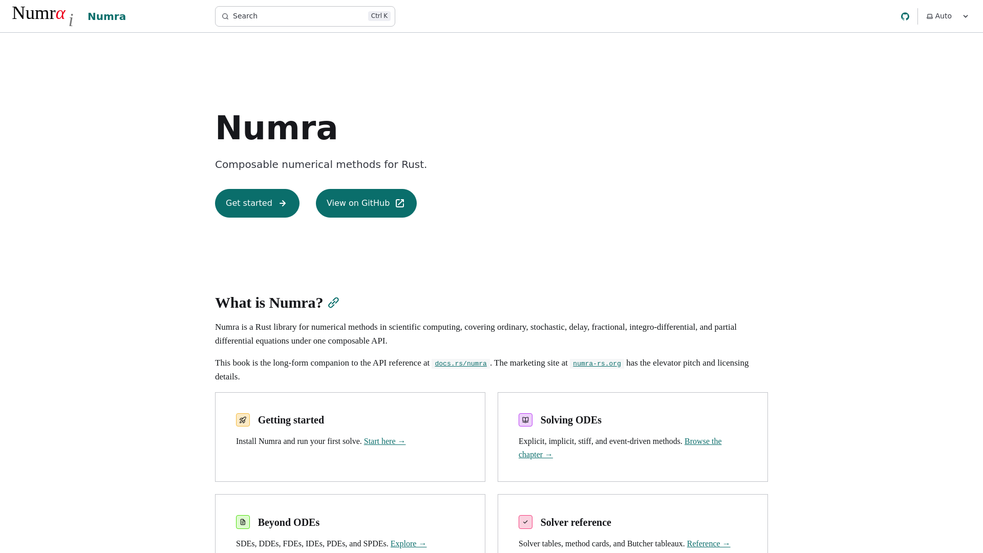 website screenshot of https://numra-book.pages.dev/