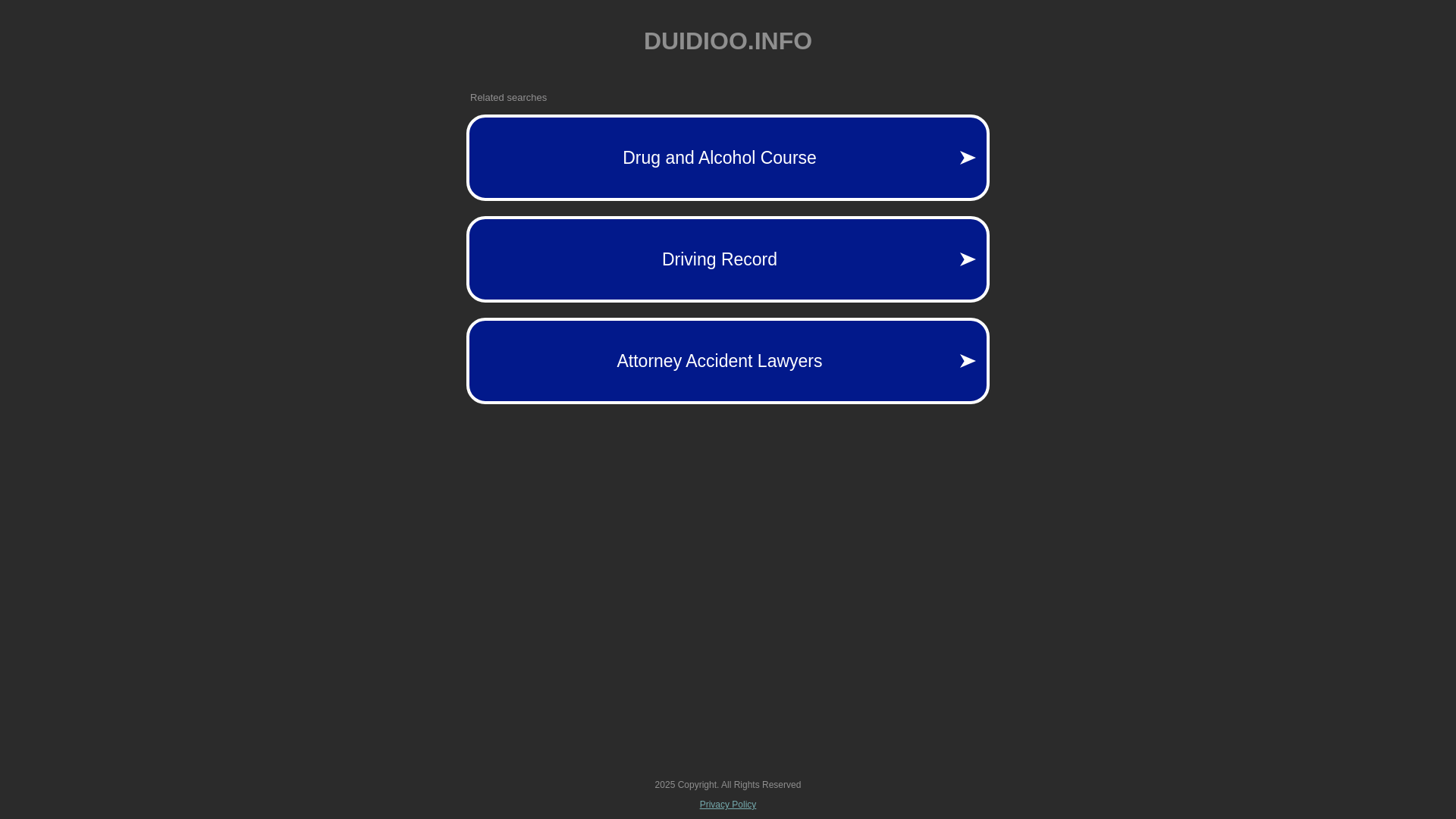 website screenshot of https://duidioo.info/