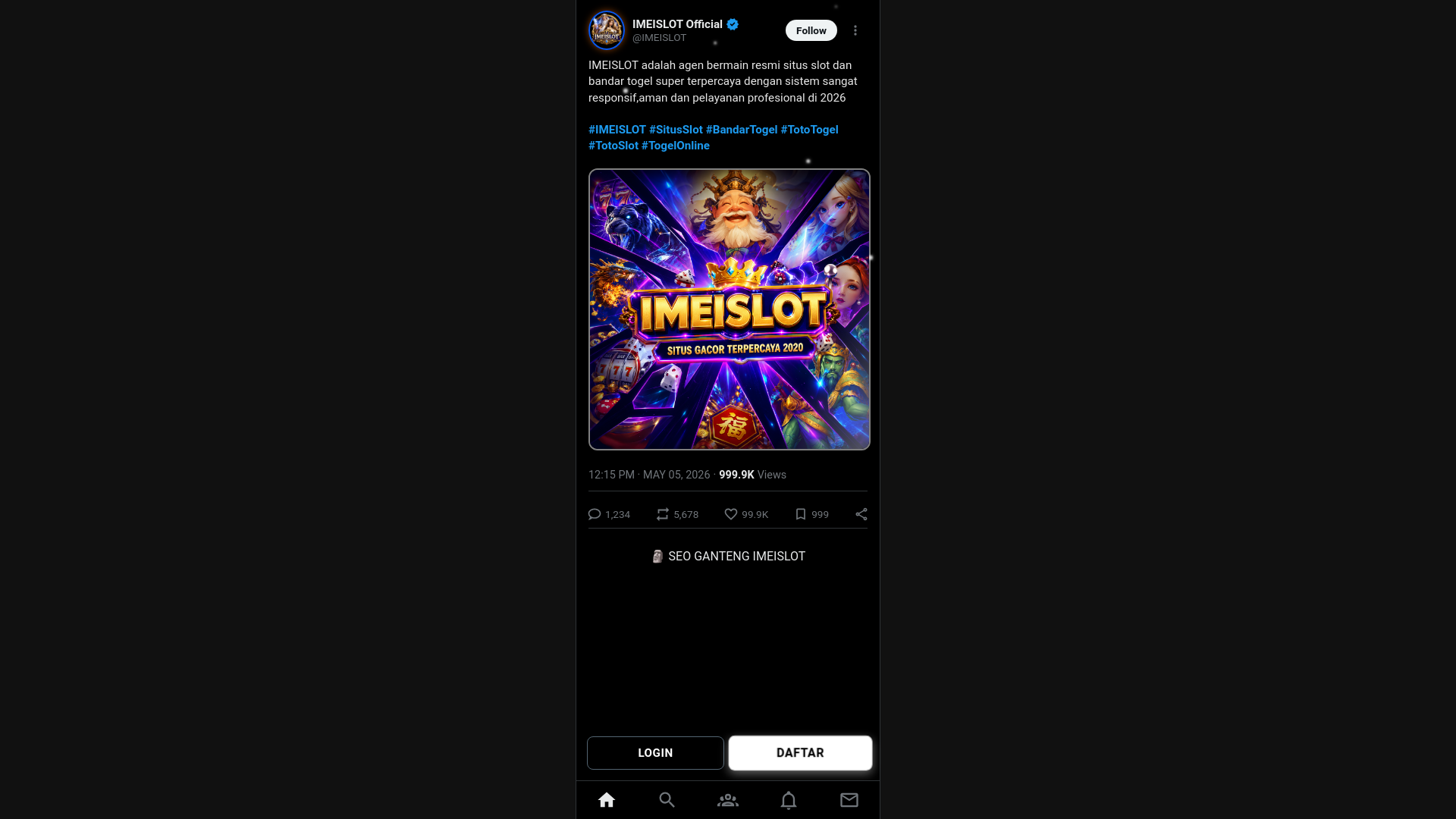 website screenshot of https://imeislot13.pages.dev/