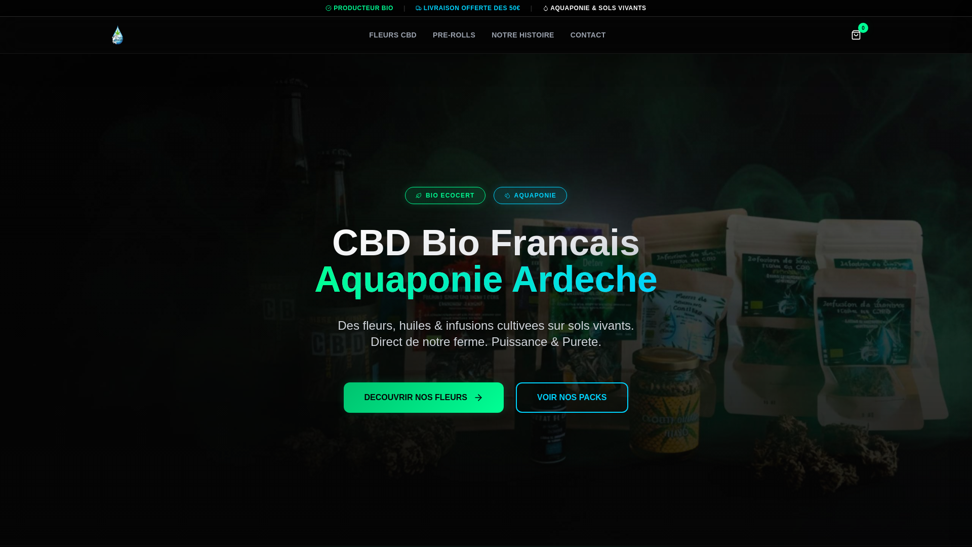 website screenshot of https://fish-and-chanvre.com/