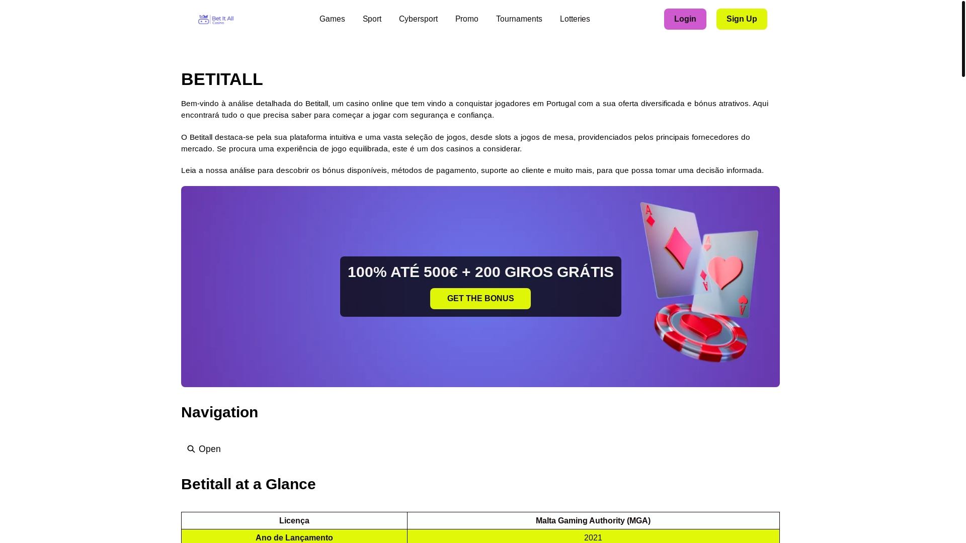 website screenshot of https://betitall-pt.blog/