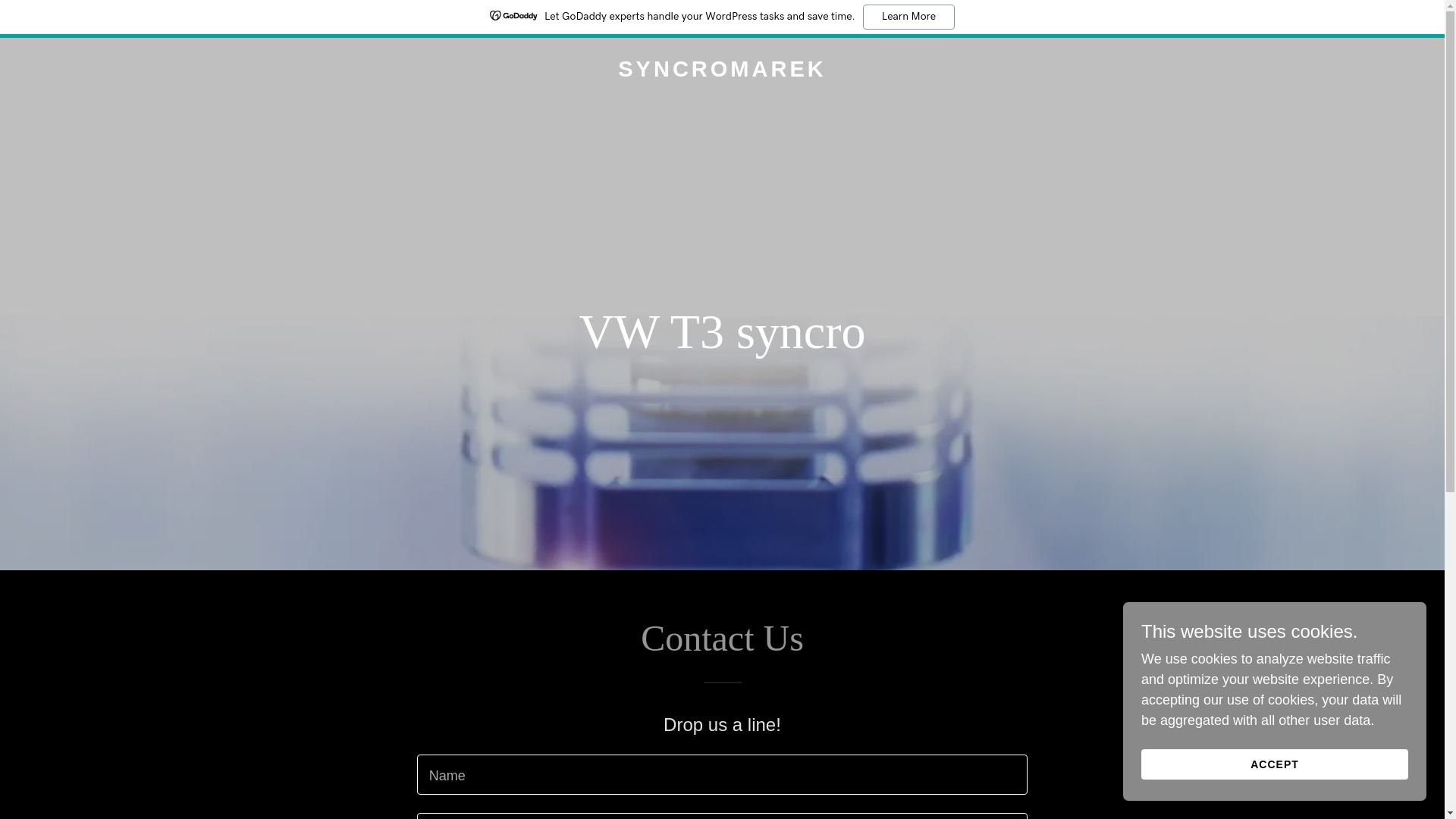 website screenshot of https://syncromarek.de/